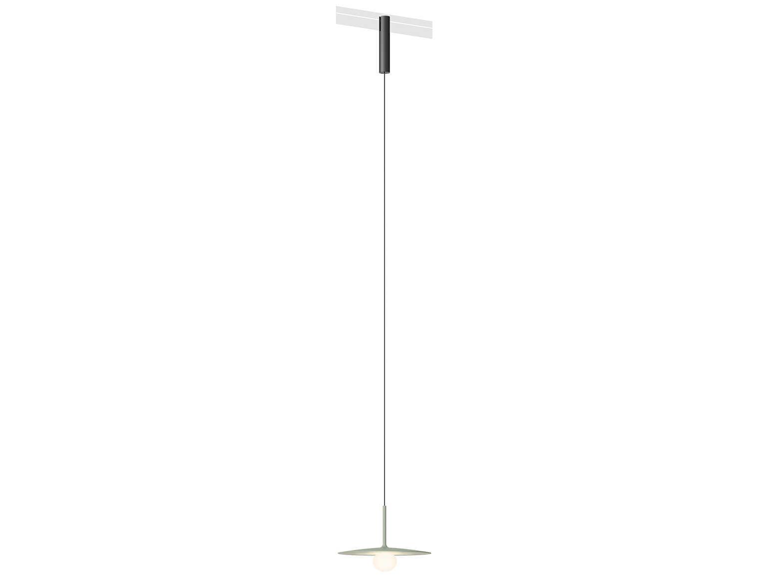 Vibia Bind 1-Light Black Round Track & Rail Light