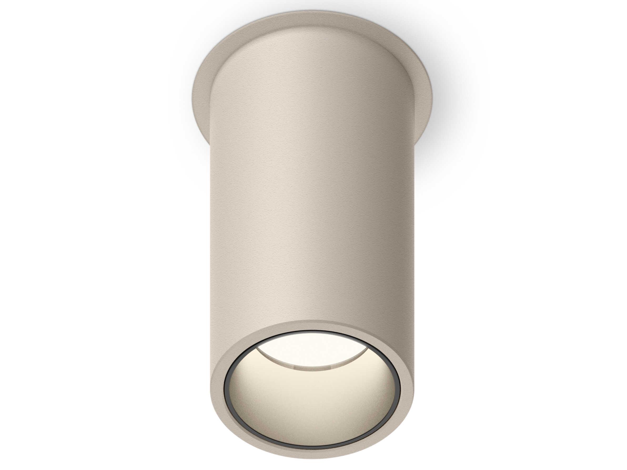 Vibia Bind Solo 1-Light Off White Cylinder Flush Mount