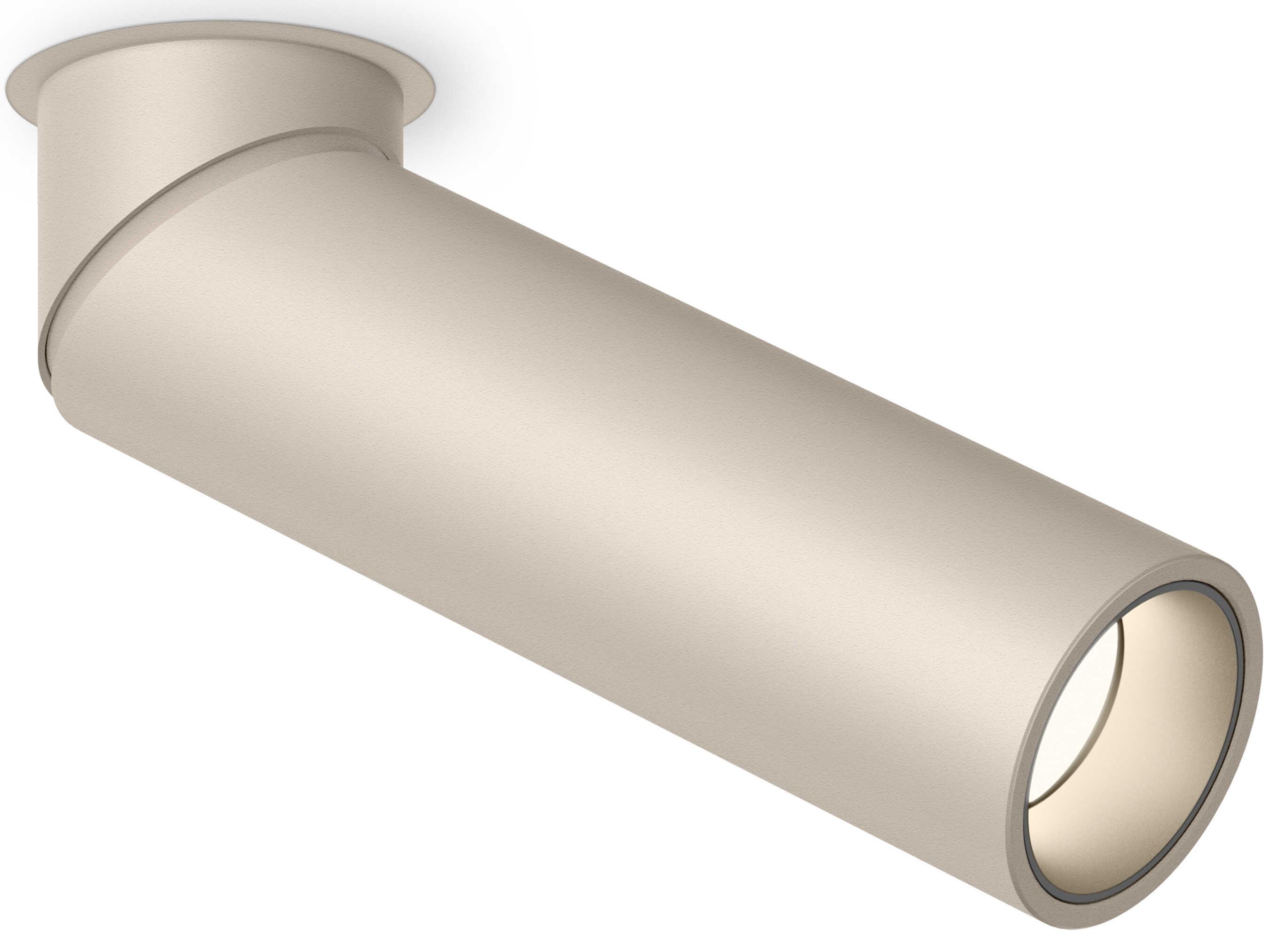 Vibia Bind Solo 1-Light Off White Cylinder Flush Mount