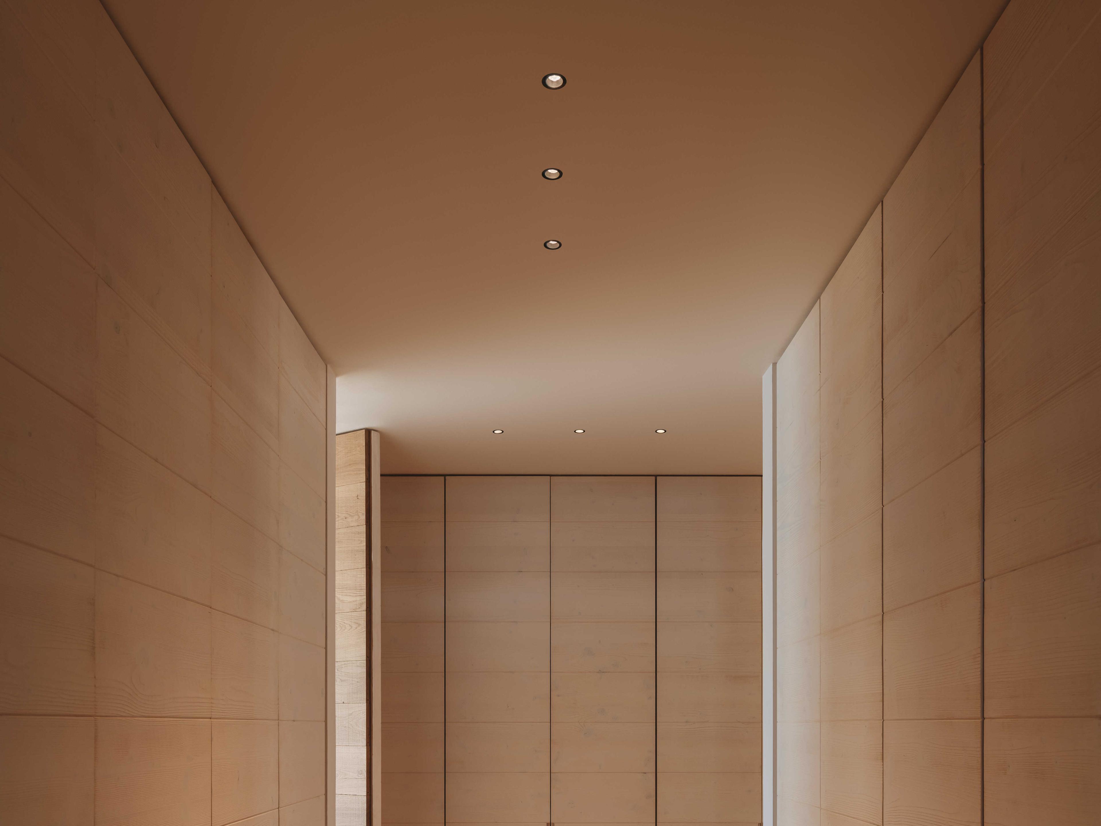 Vibia Bind Solo 1-Light Black Round Recessed Light