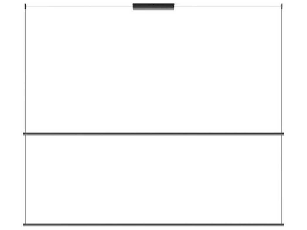 Vibia Circus Black 79" Pendant Track