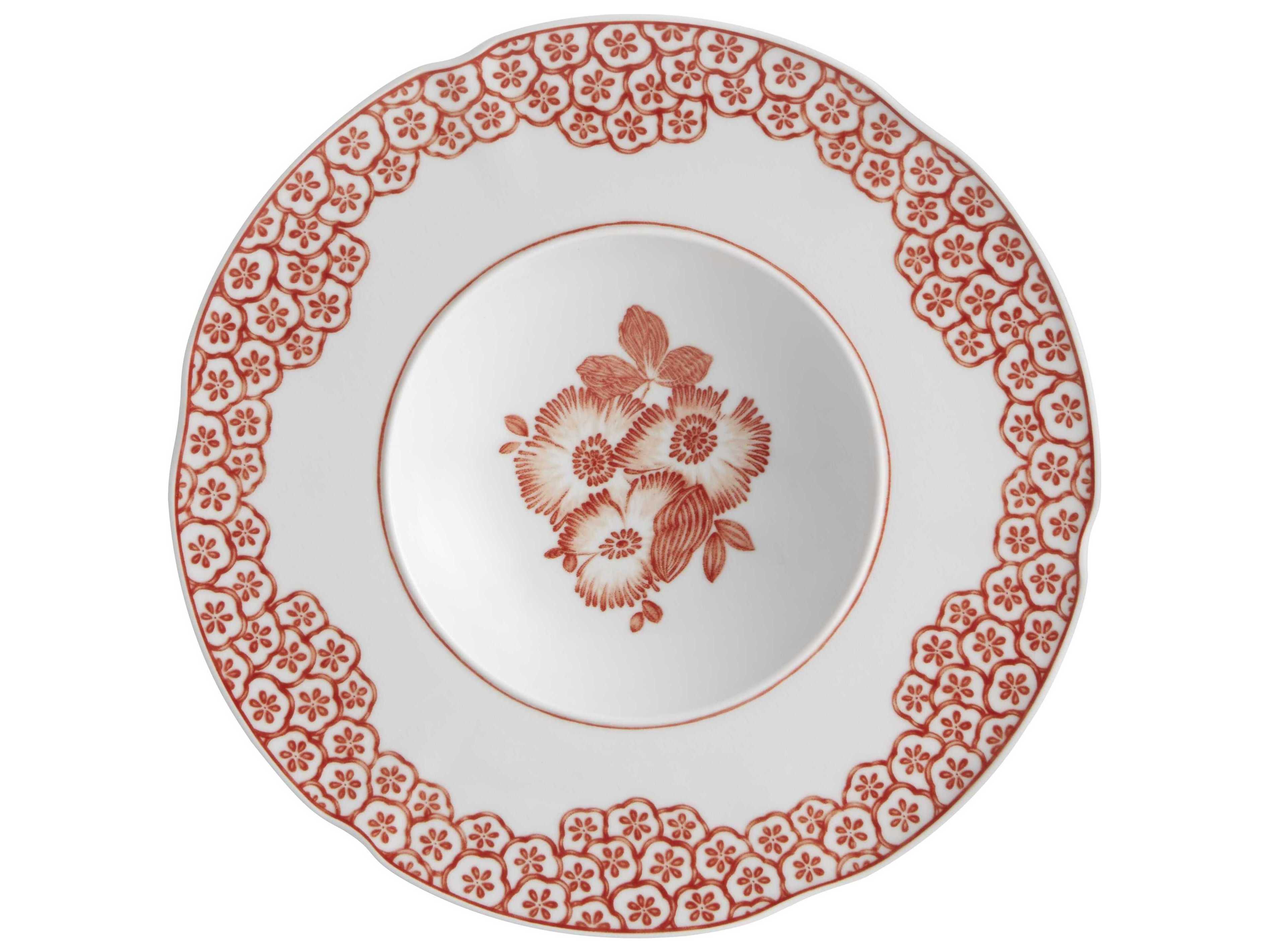 Vista Alegre Coralina Soup Plate Set of 4