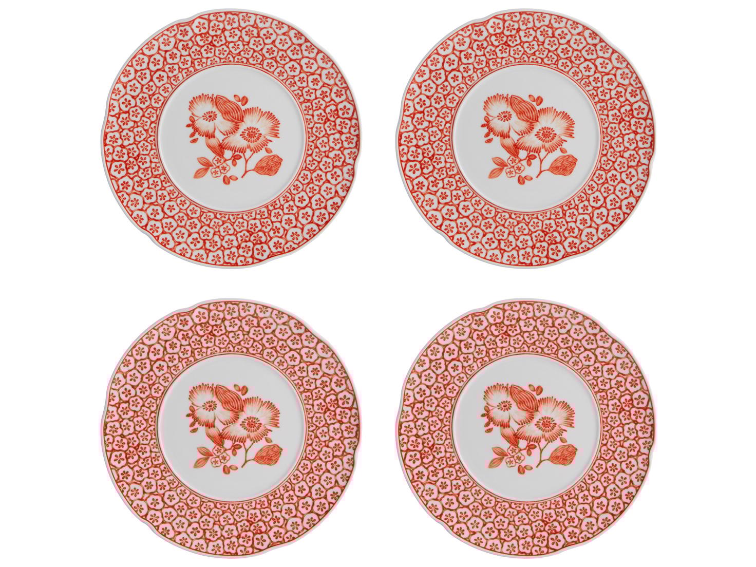 Vista Alegre Coralina Dessert Plate Set of 4
