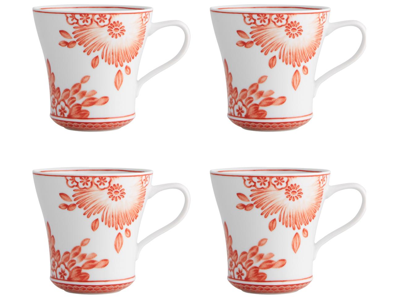 Vista Alegre Coralina Mug Set of 4