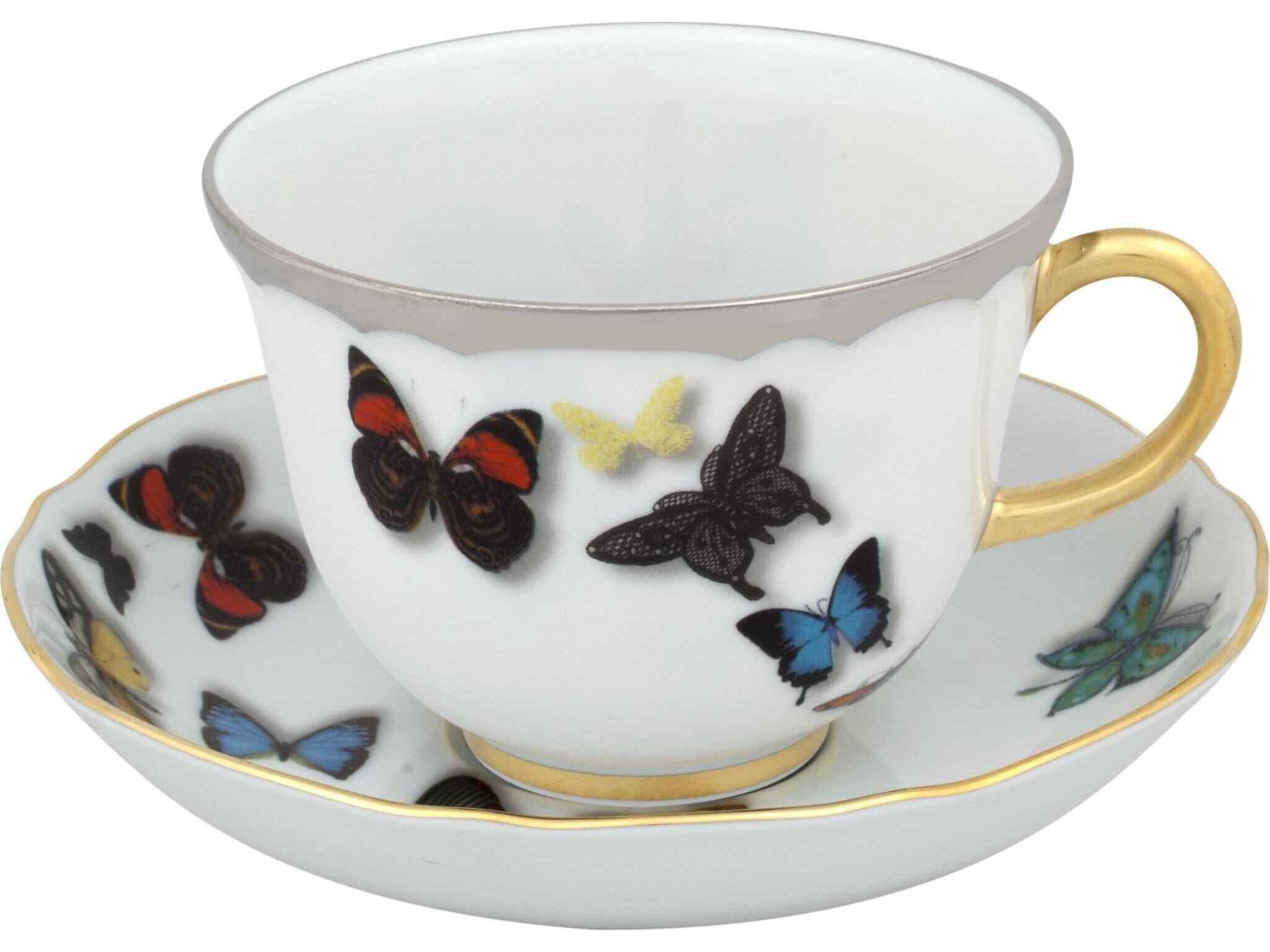 Vista Alegre Lacroix Butterfly Parade 5 Piece Set