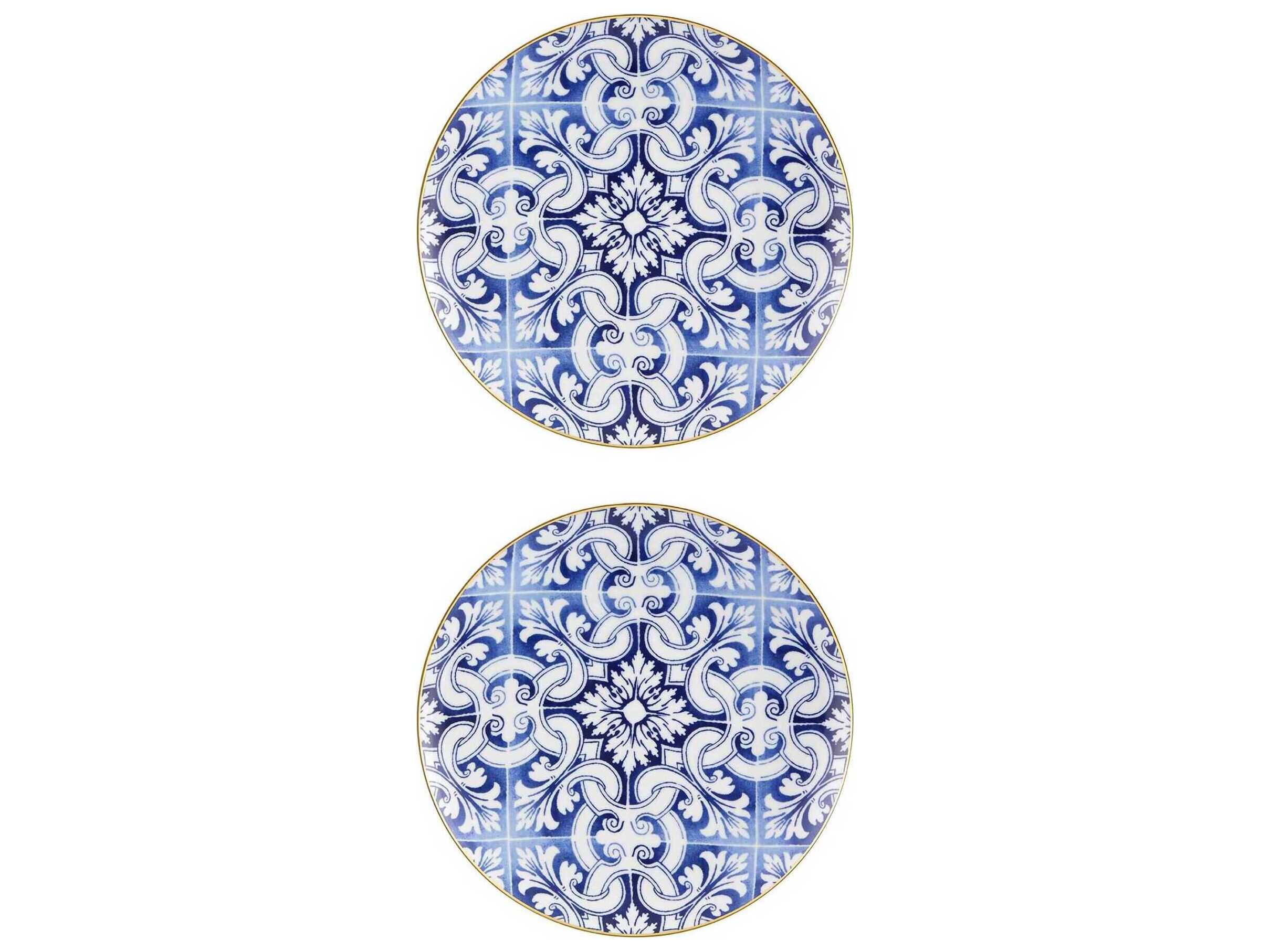 Vista Alegre Transatlantica Tile Charger Set of 2