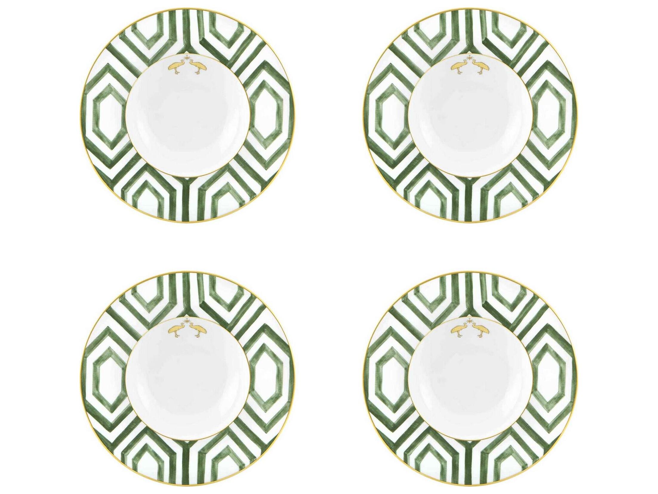 Vista Alegre Amazonia Soup Plate Set of 4