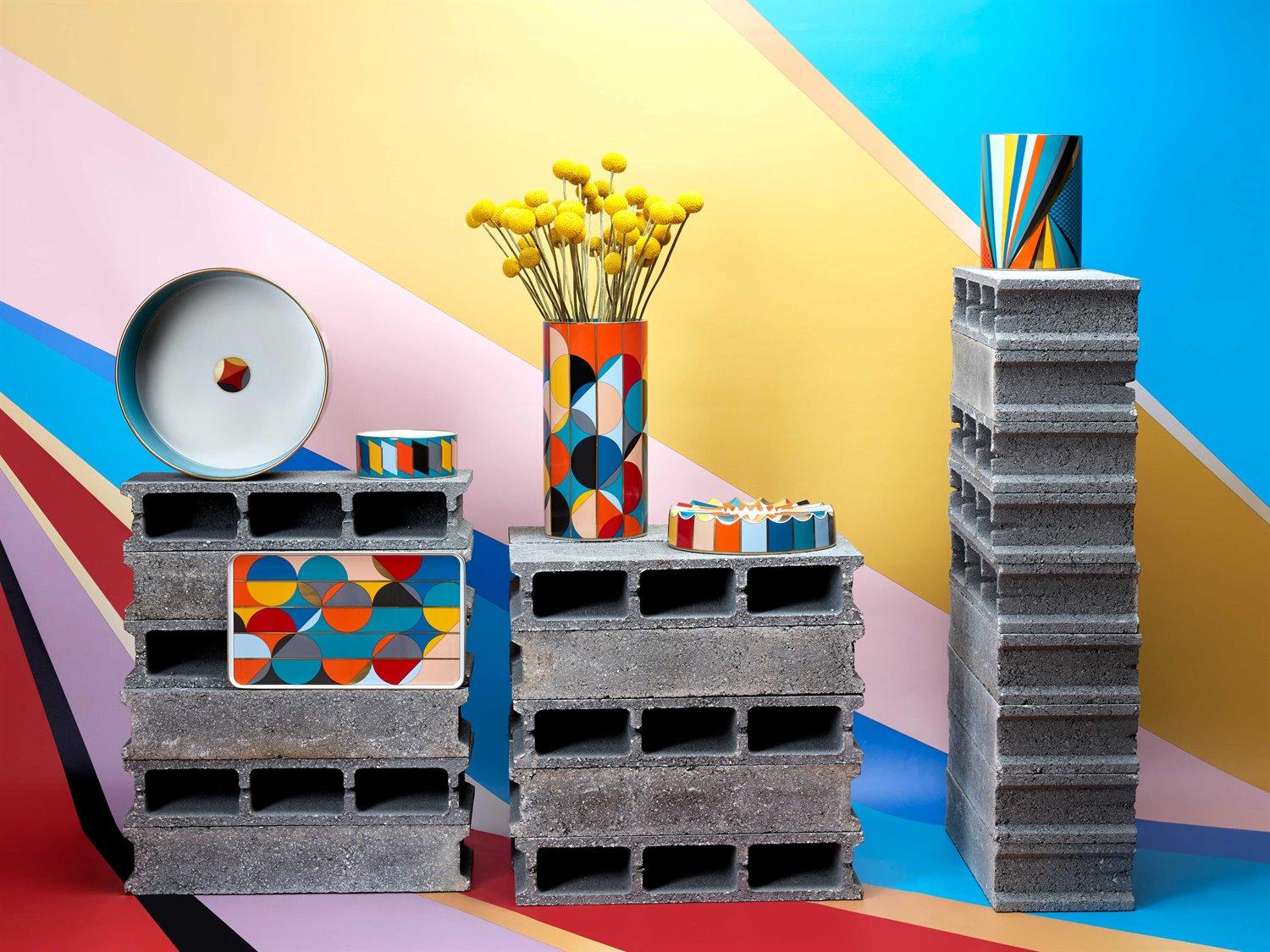 Vista Alegre Futurismo Small Vase