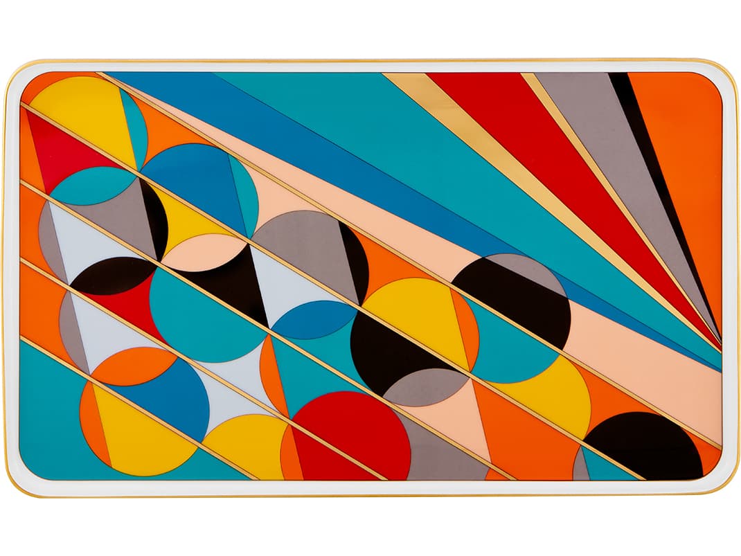 Vista Alegre Futurismo Large Rectangular Tray