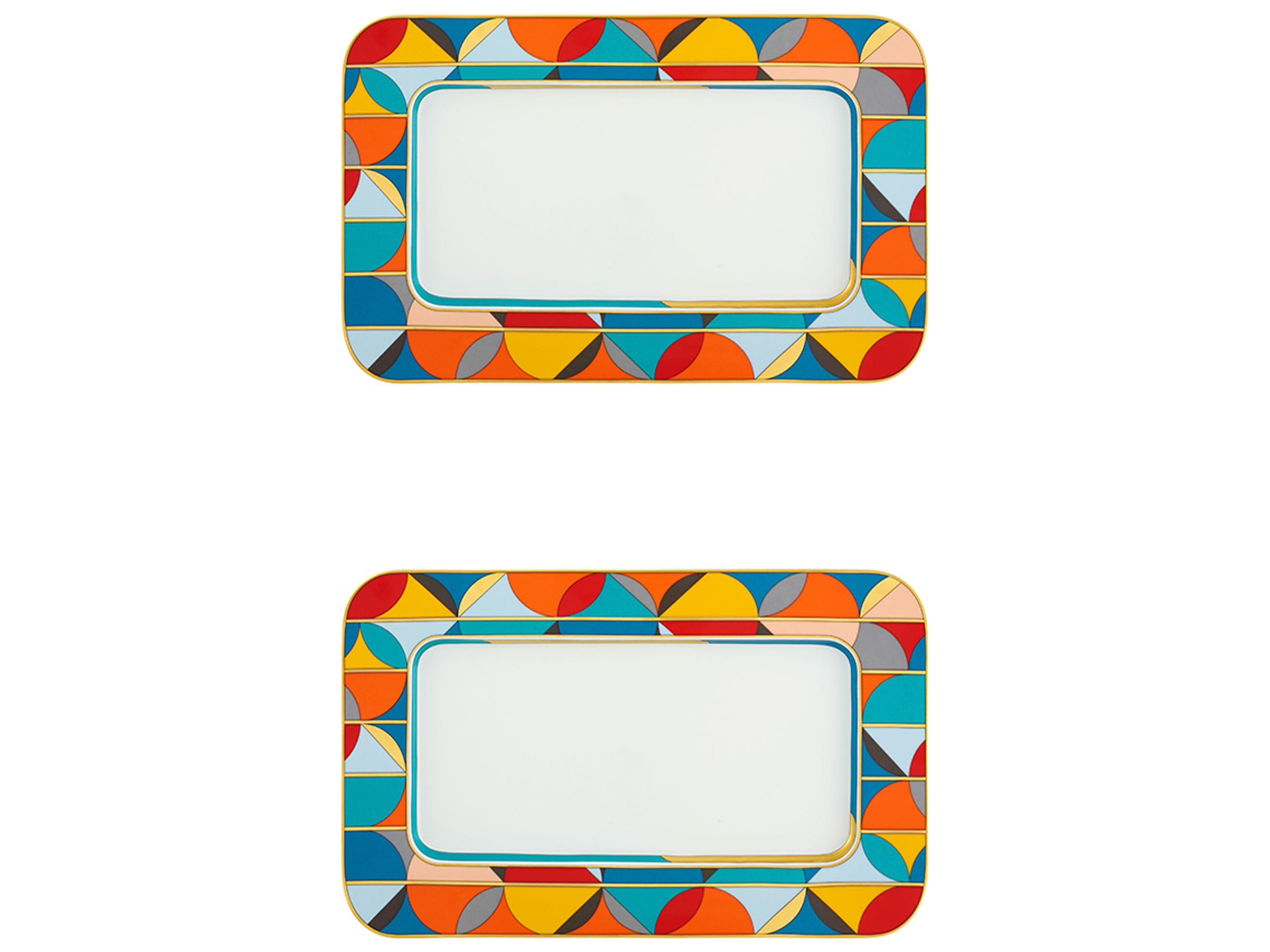 Vista Alegre Futurismo Platter Set of 2