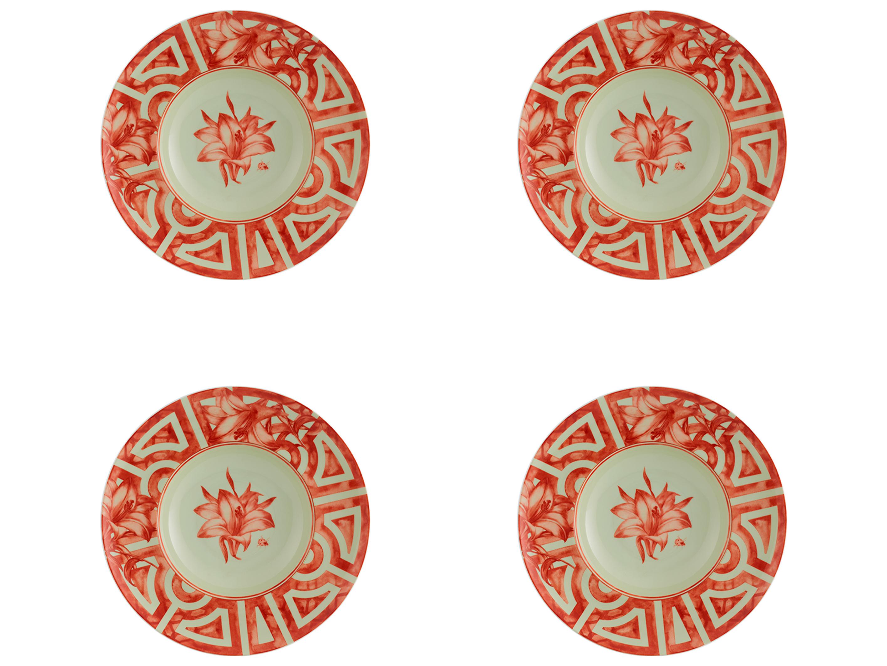 Vista Alegre The Meaning Soup Plate Set of 4