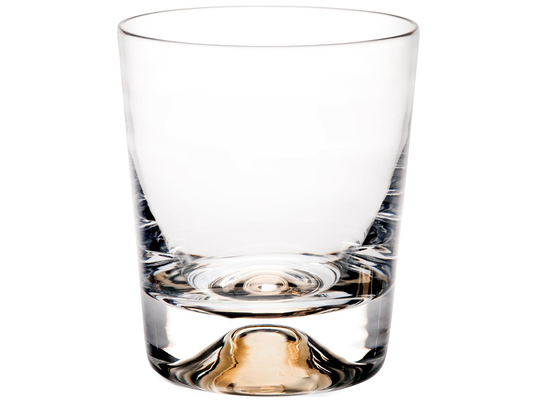 Vista Alegre Olympos Old Fashion Glass with Gold Set of 2