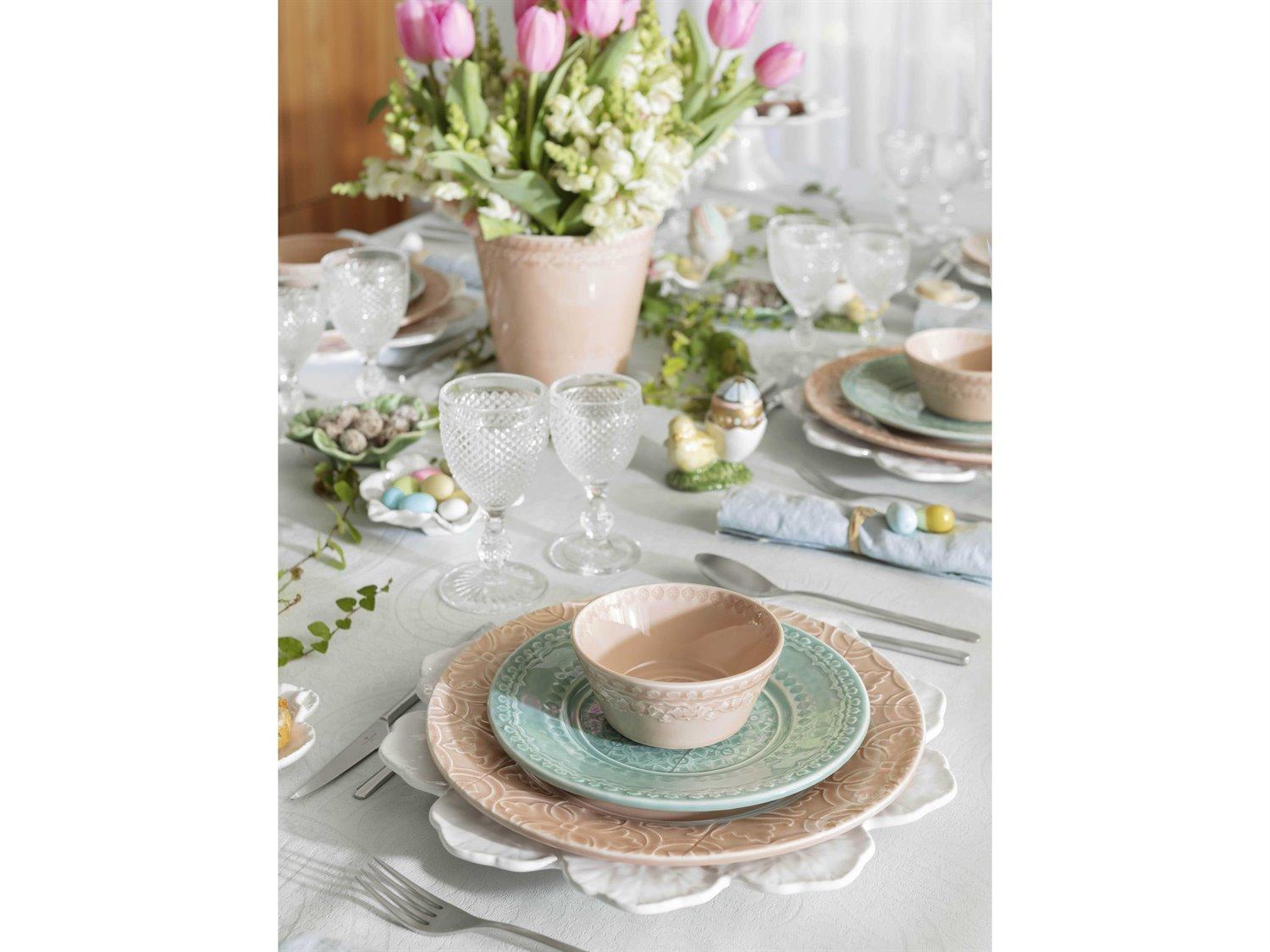 Vista Alegre Bicos Clear Water Goblet Set of 4