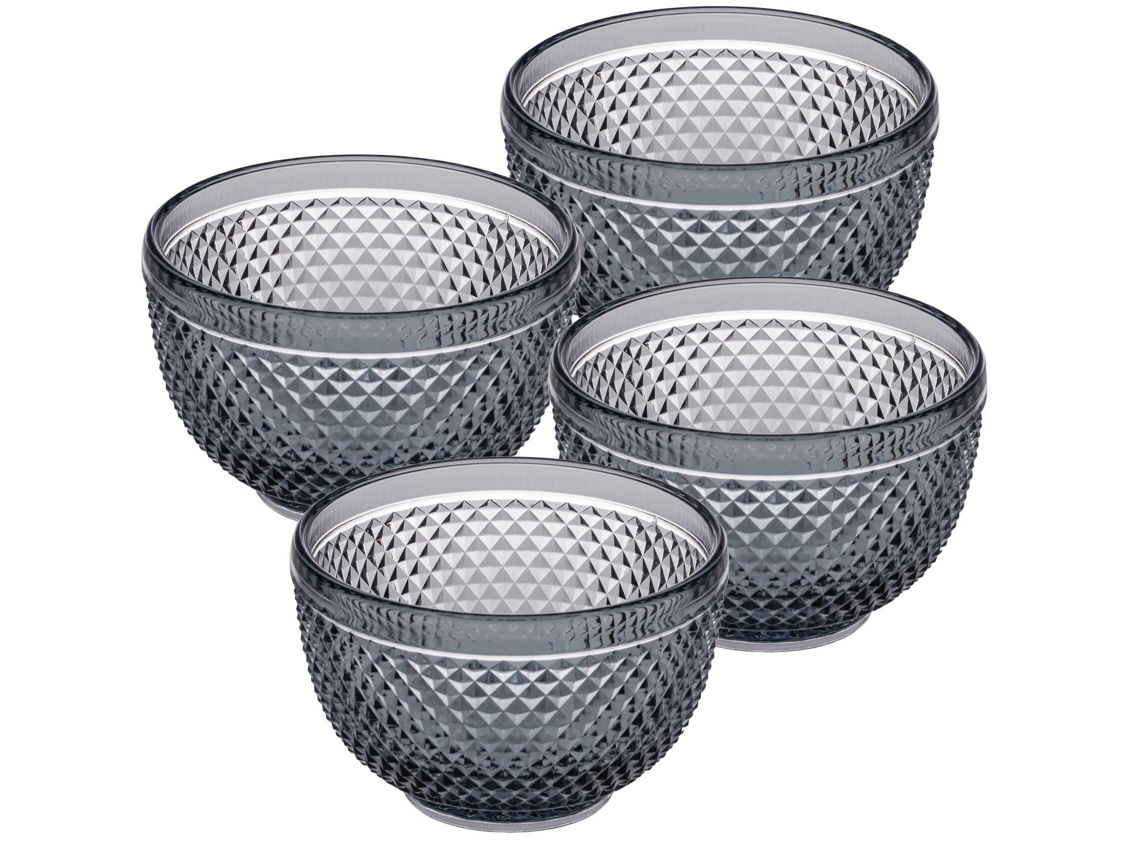 Vista Alegre Bicos Grey Bowl Set of 4
