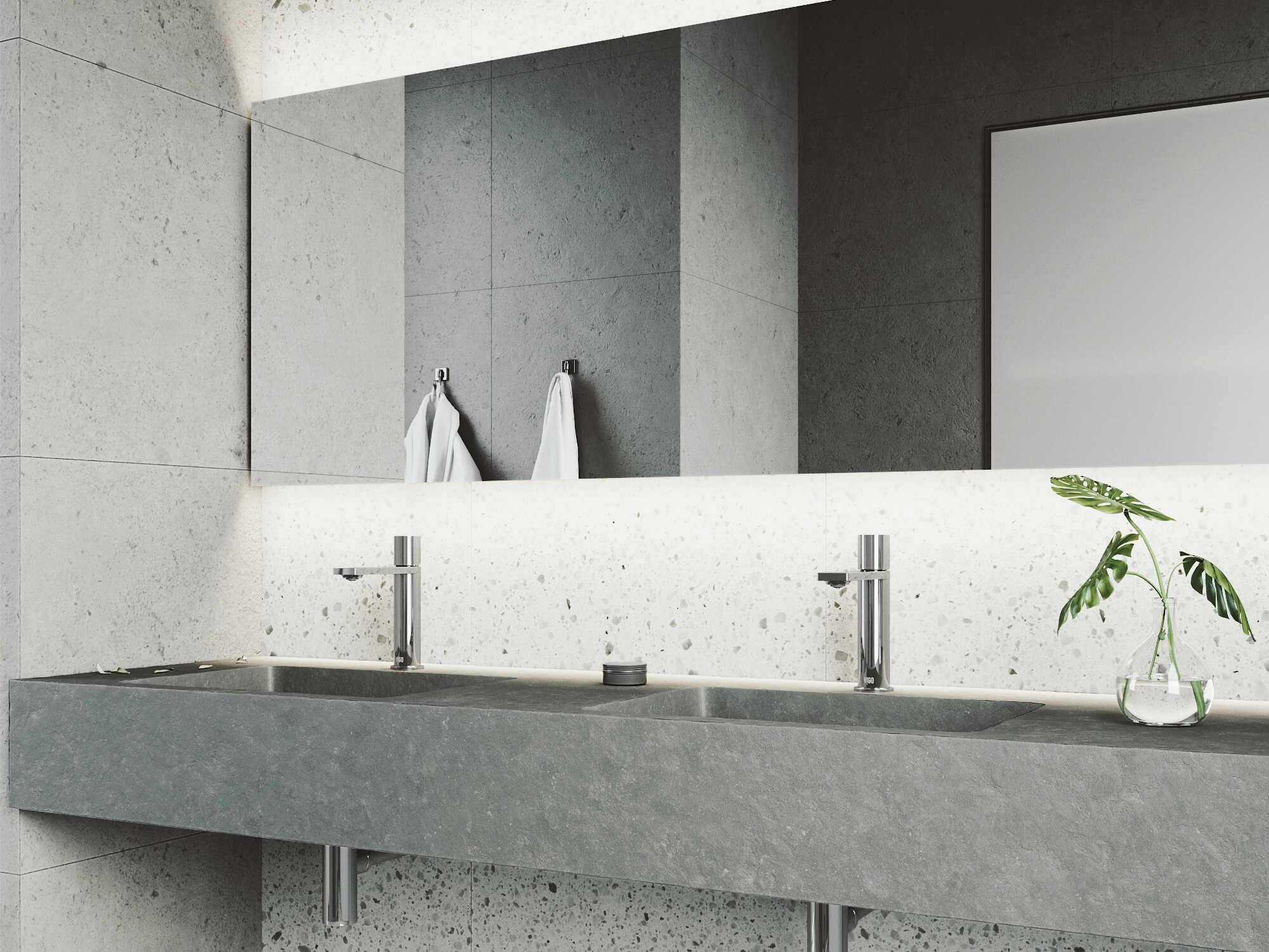 Vigo Halsey Chrome 1-Handle Bathroom Faucet