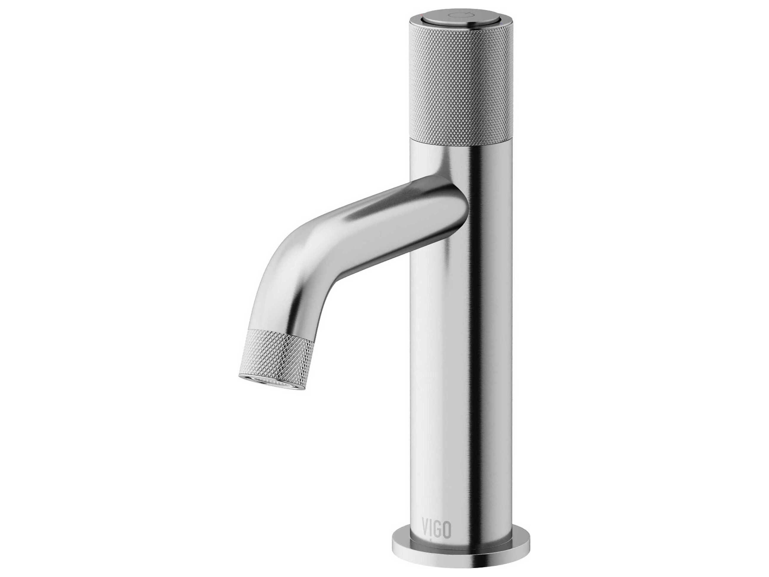 Vigo Apollo Button Operated Bathroom Faucet