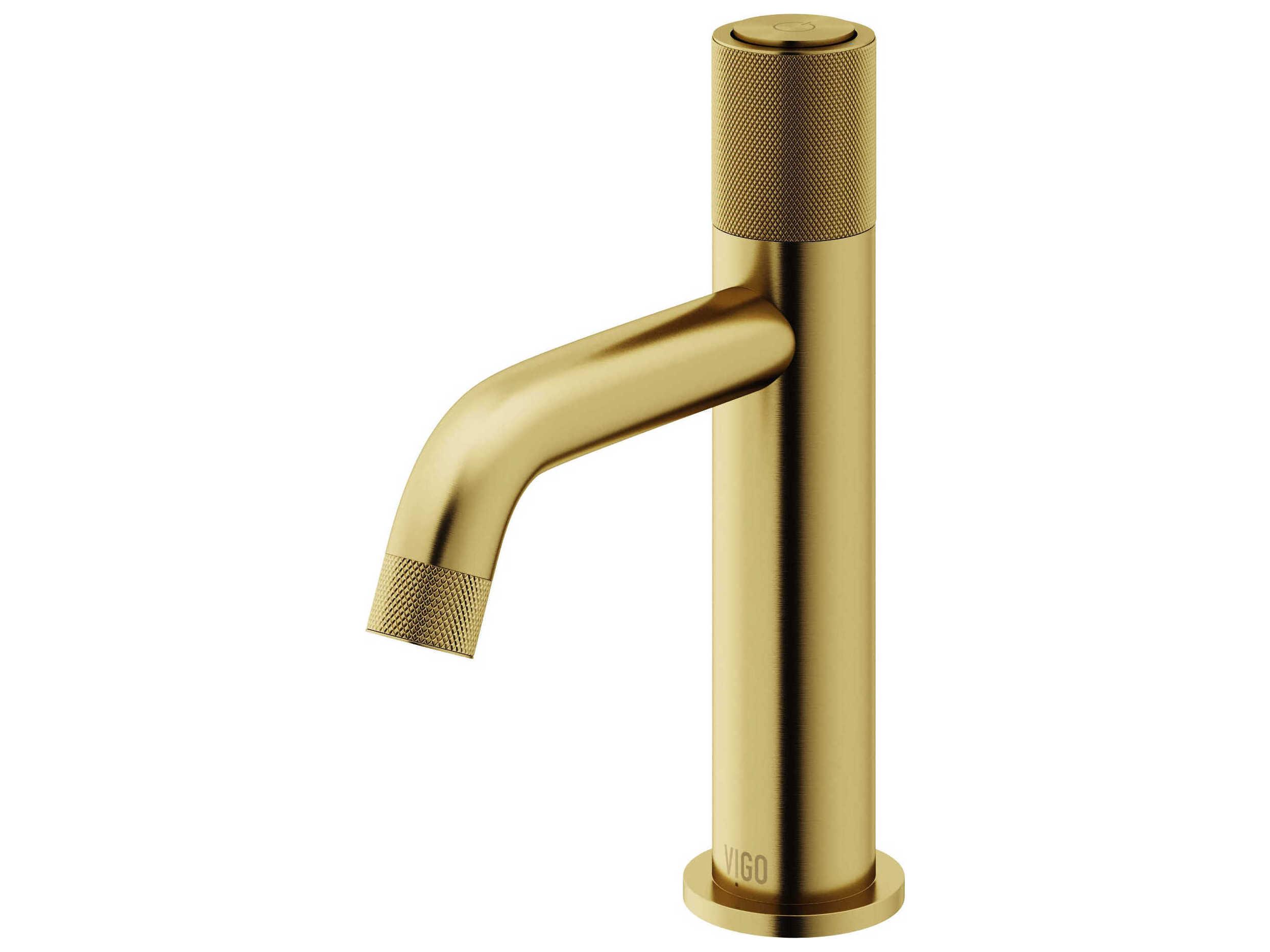 Vigo Apollo Button Operated Bathroom Faucet