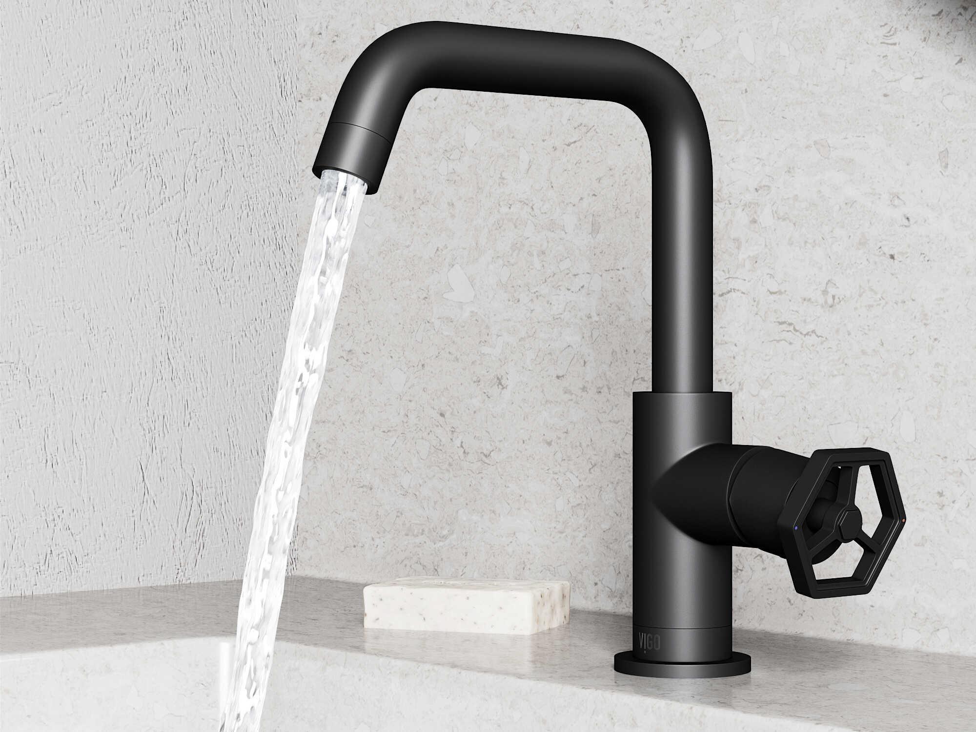 Vigo Ruxton Single Handle Bathroom Faucet