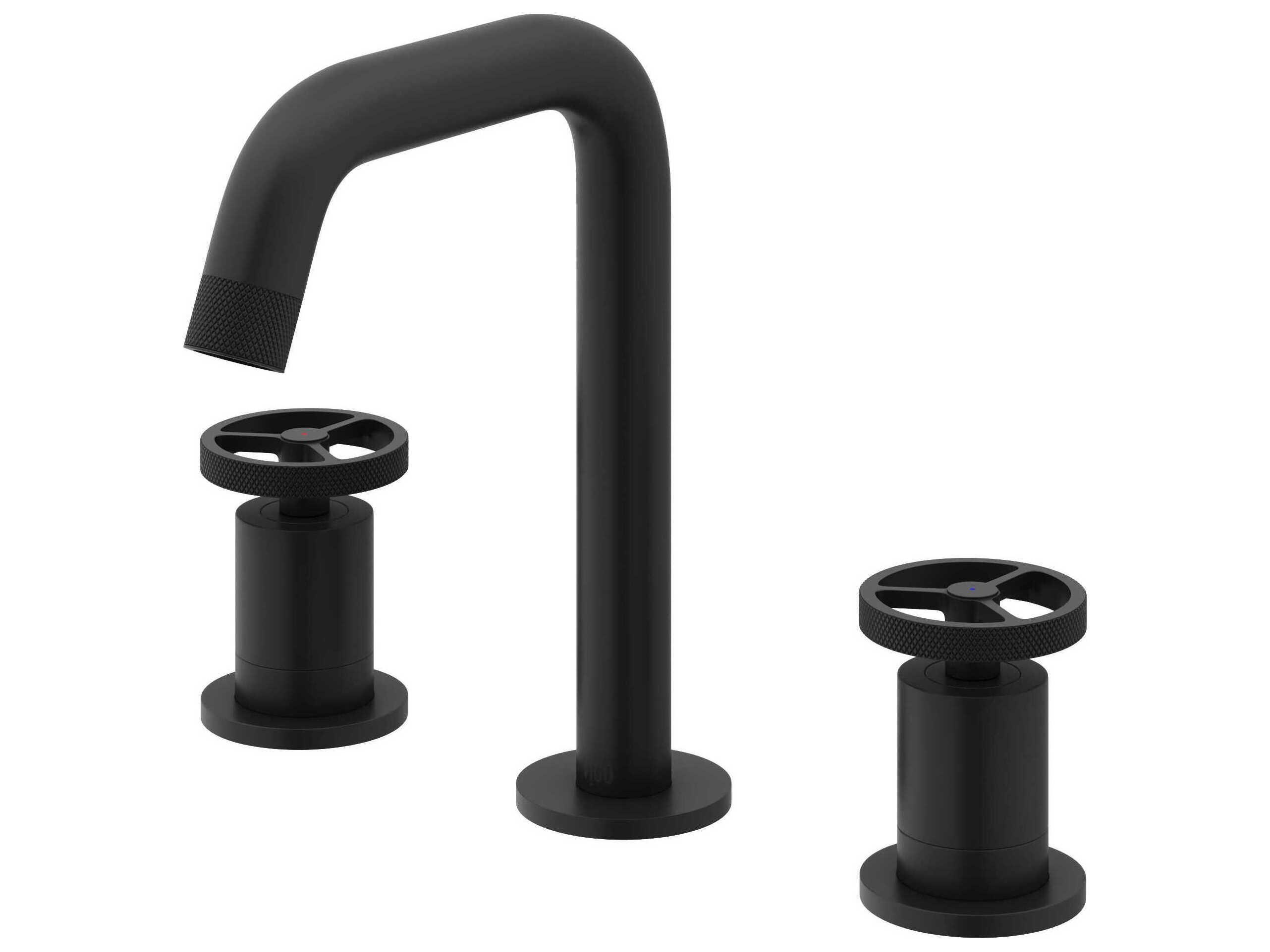 Vigo Cass Two Handle Three-Hole Widespread Bathroom Faucet