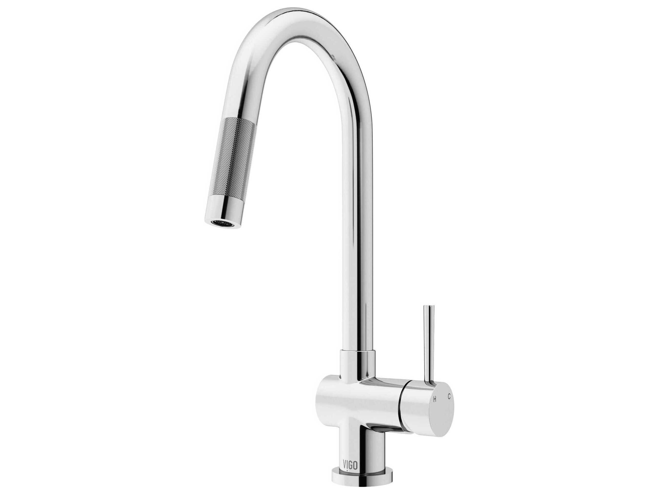 Vigo Gramercy Single-Handle Pull-Down Sprayer Kitchen Faucet with Touchless Sensor