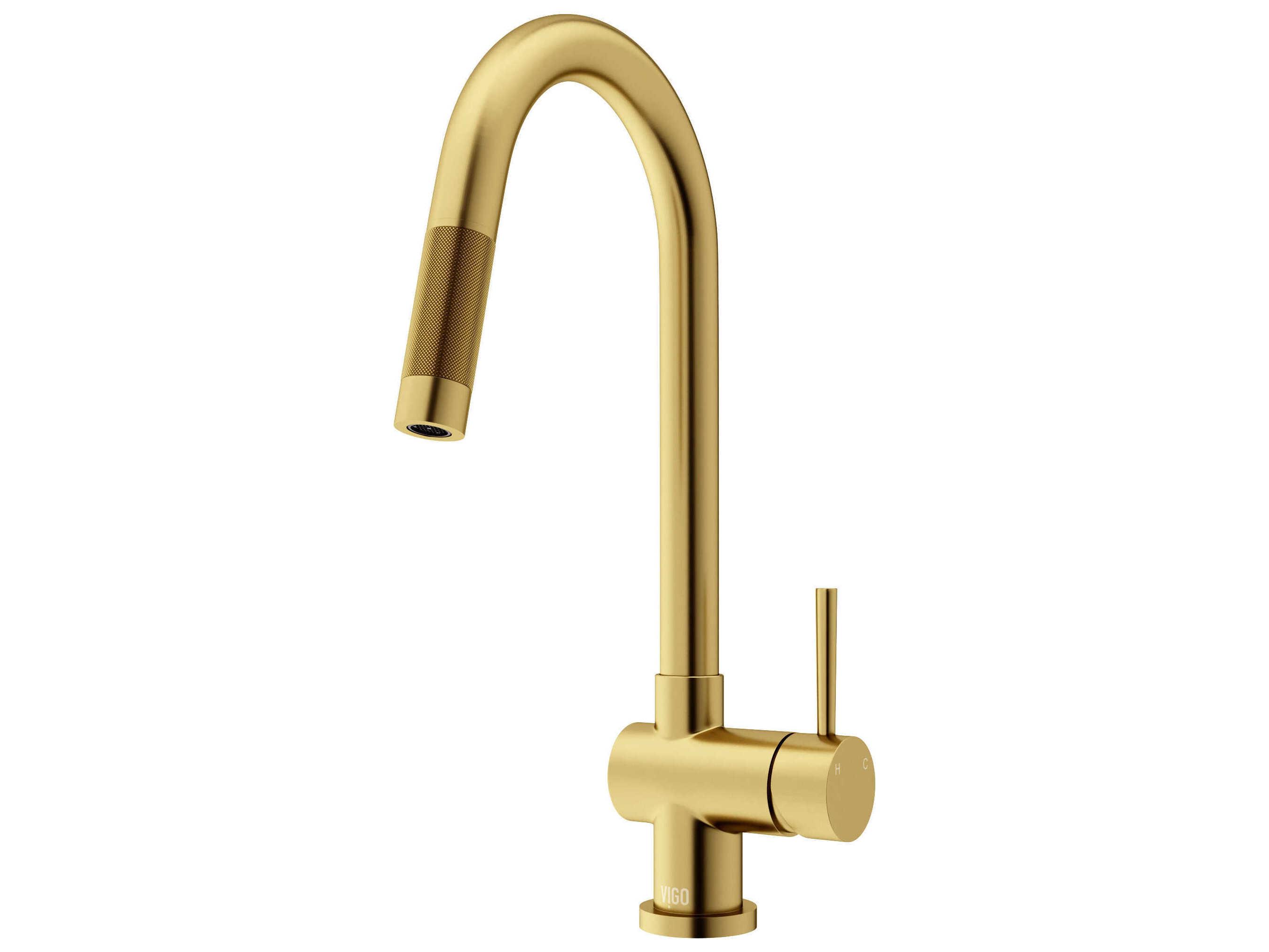 Vigo Gramercy Single-Handle Pull-Down Sprayer Kitchen Faucet with Touchless Sensor