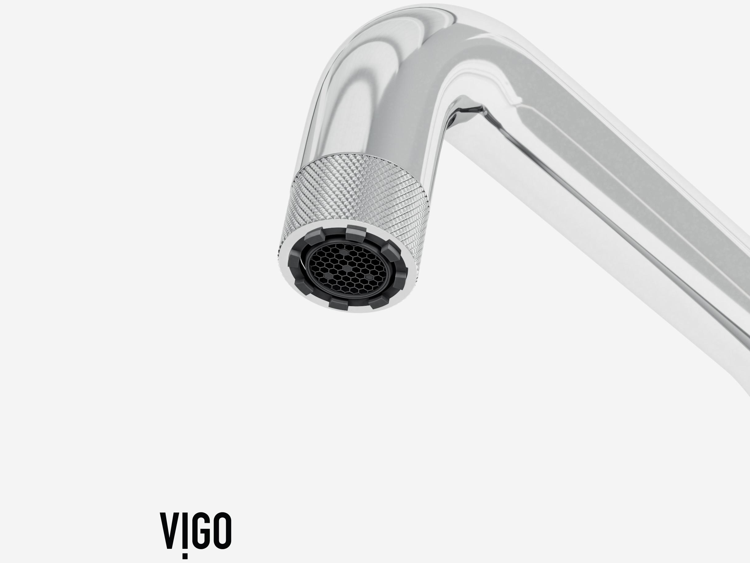 Vigo Cass Widespread Chrome Faucet