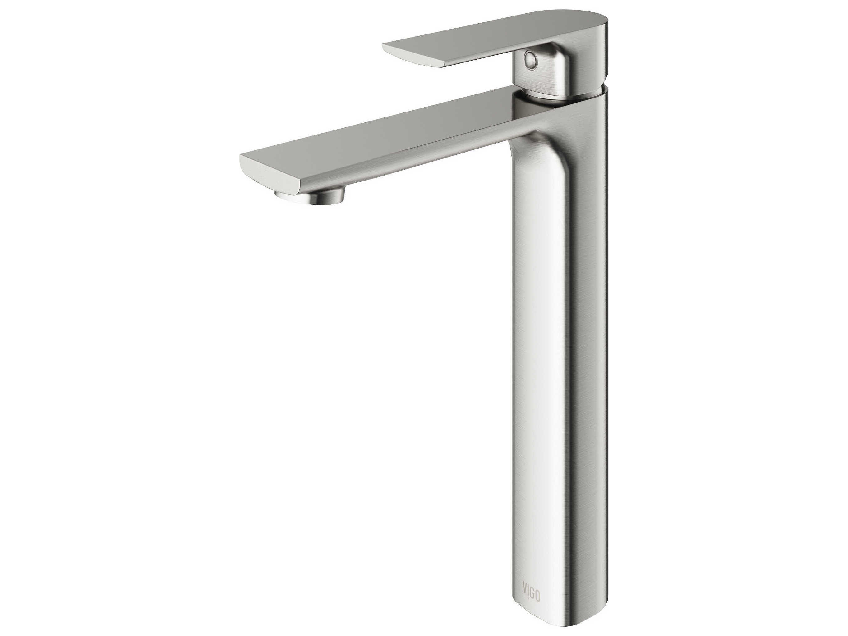 Vigo Norfolk Brushed Nickel 1-Handle Vessel Bathroom Faucet