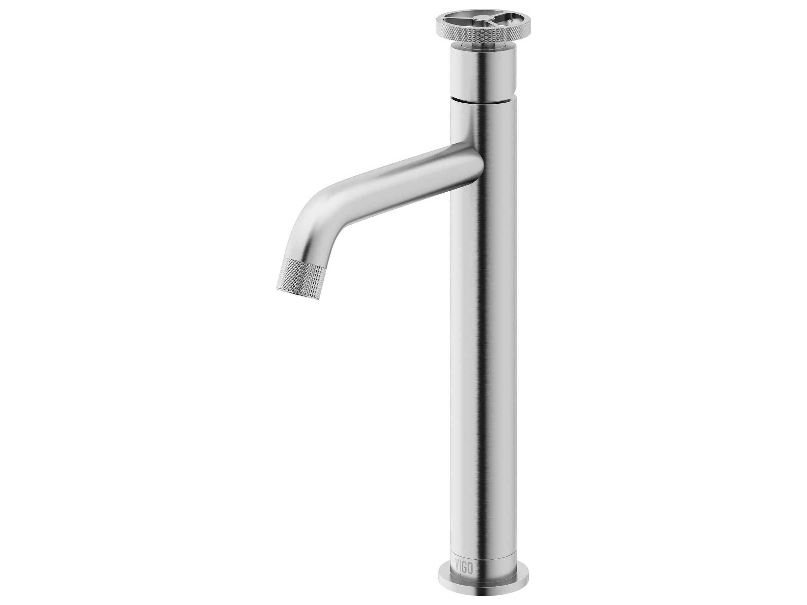 Vigo Cass Single Handle Bathroom Vessel Faucet