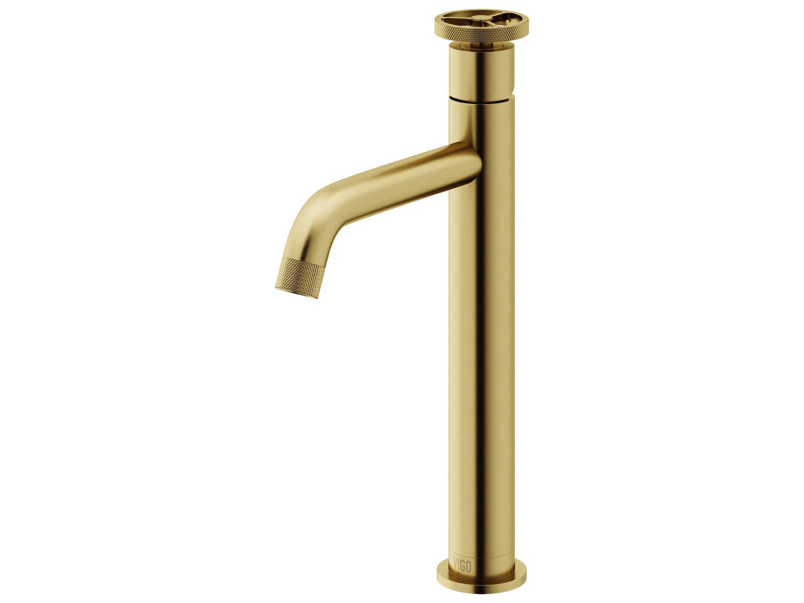 Vigo Cass Single Handle Bathroom Vessel Faucet
