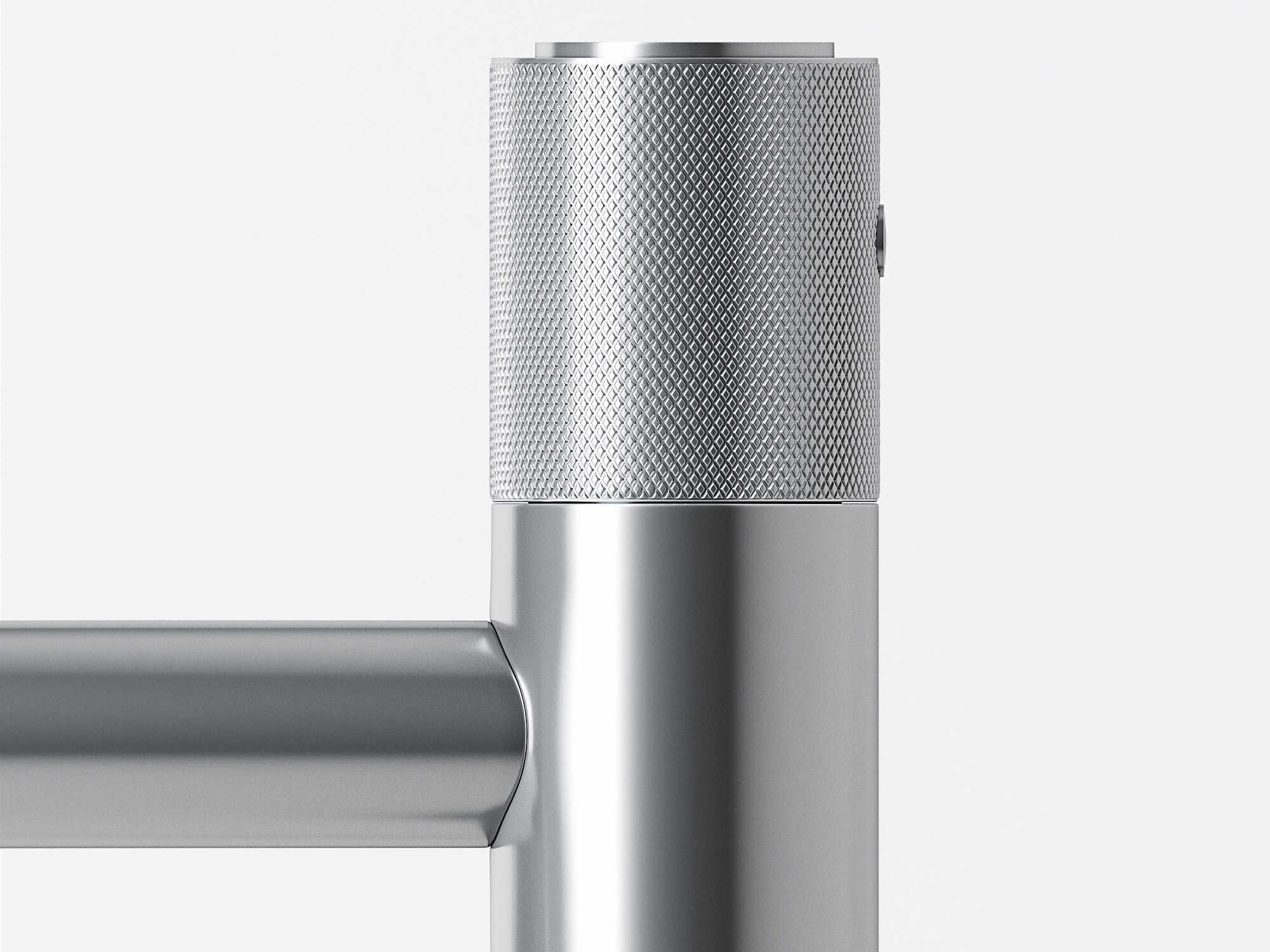 Vigo Apollo Chrome Button Operated Bathroom Vessel Faucet