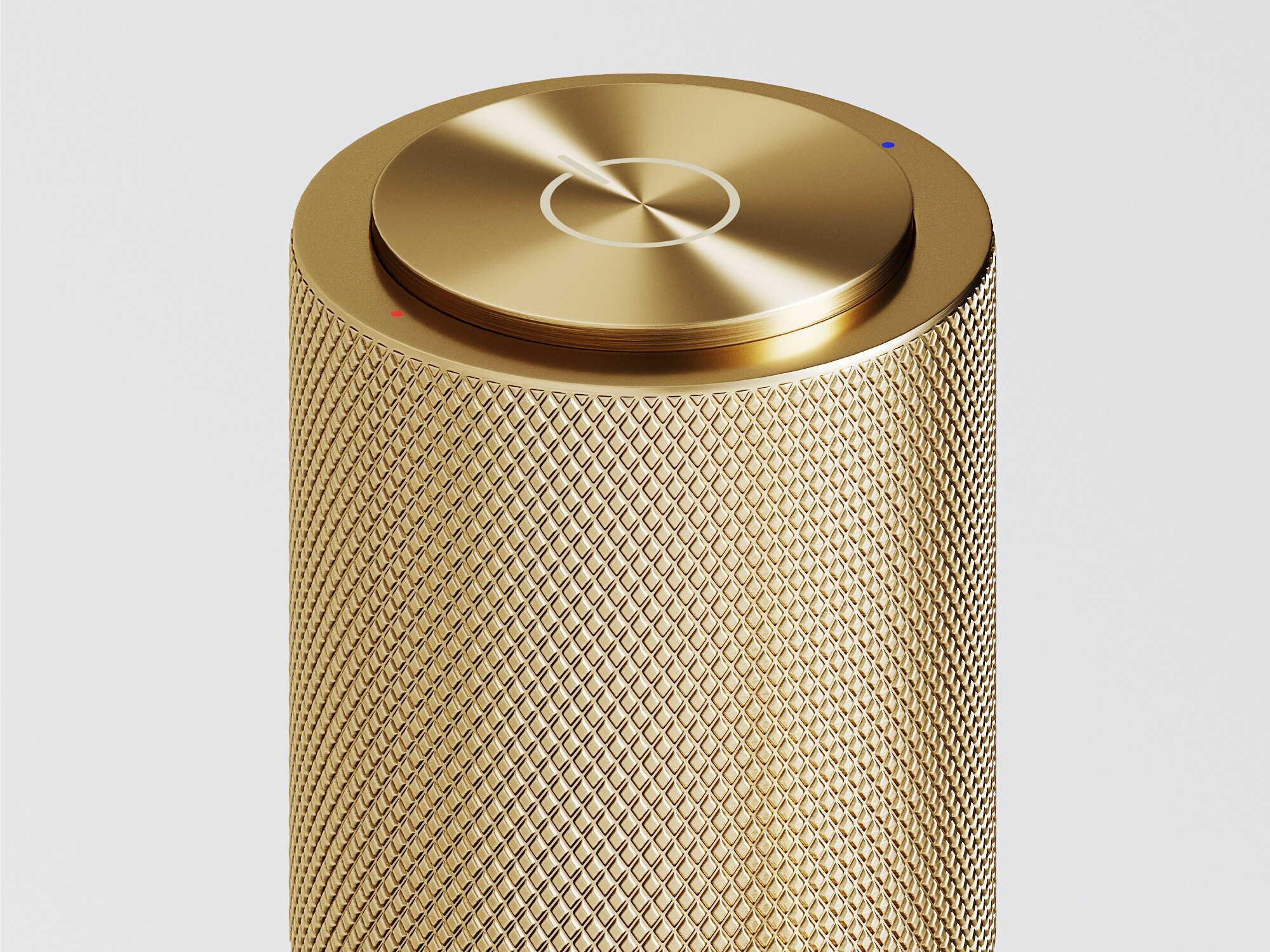 Vigo Apollo Matte Brushed Gold Button Operated Bathroom Vessel Faucet