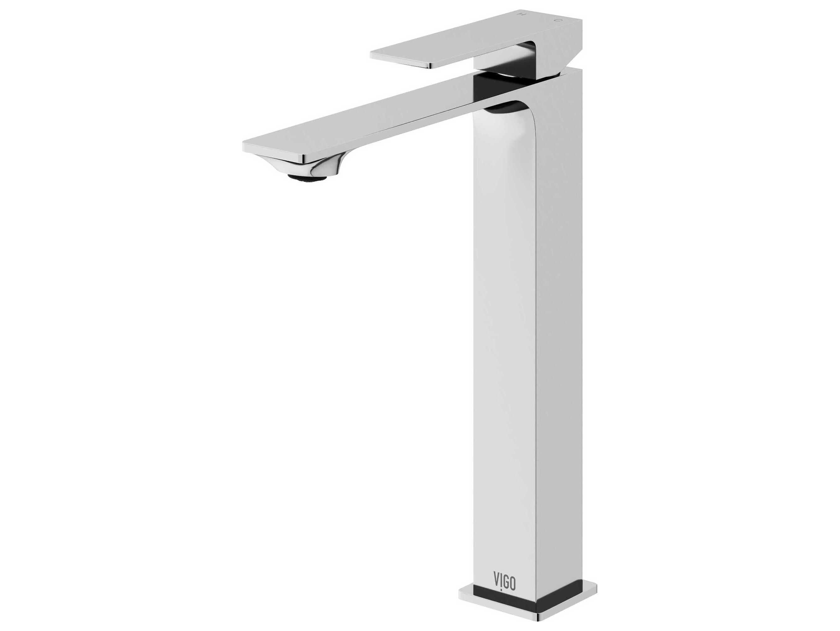 Vigo Dunn Single Handle Single Hole Bathroom Vessel Faucet