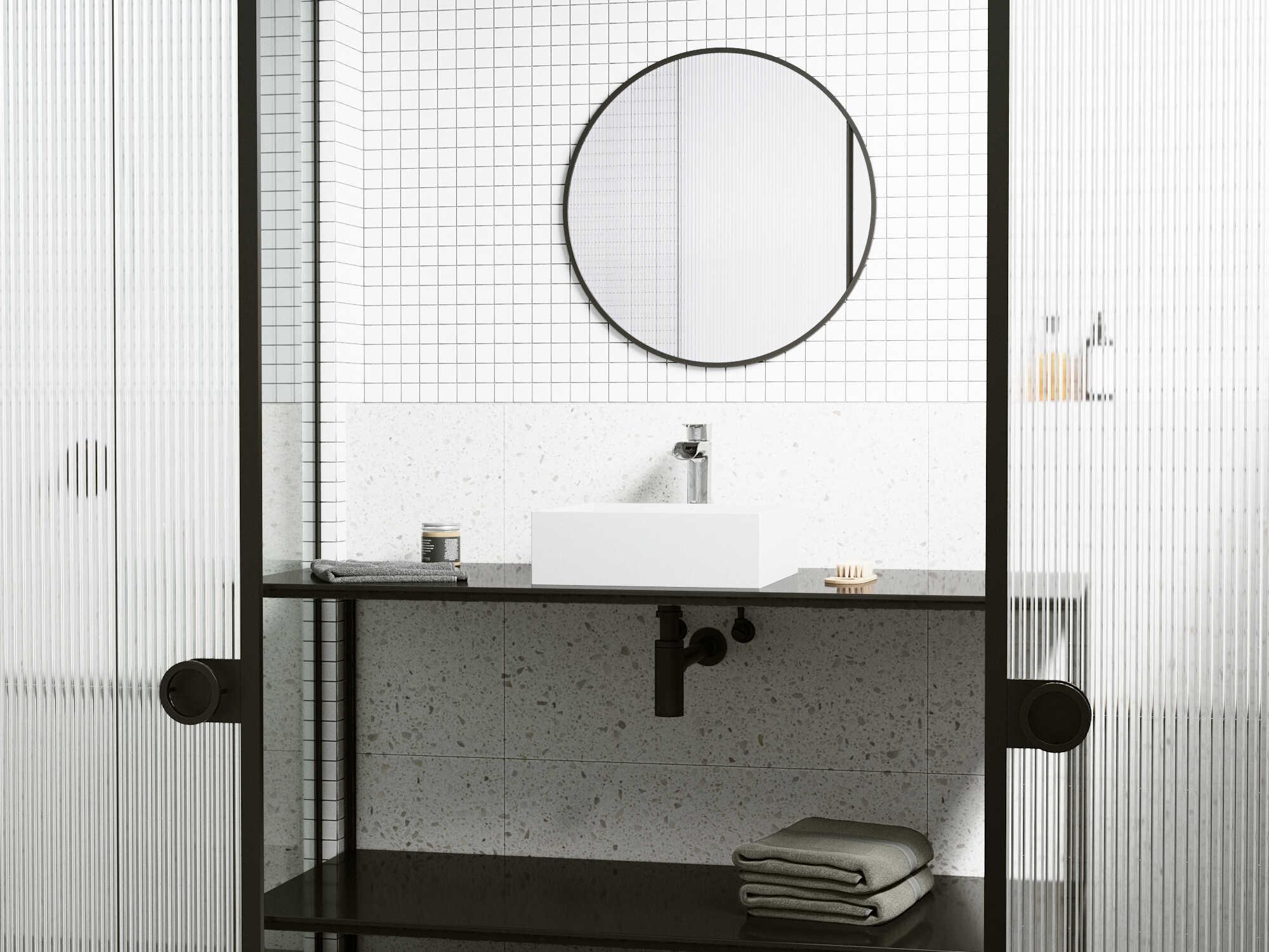 Vigo Starr Matte Stone Square Vessel Bathroom Sink