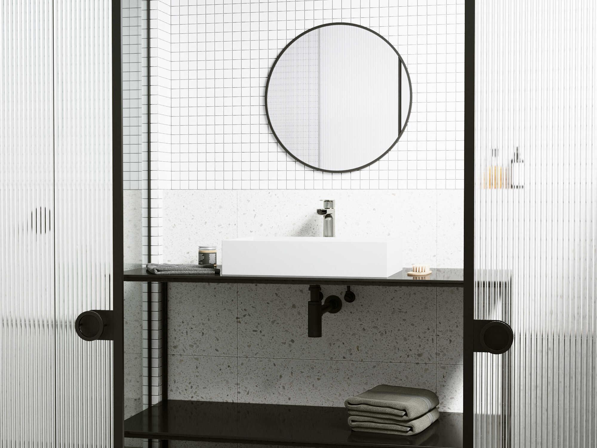 Vigo Starr Matte Stone Rectangular Vessel Bathroom Sink