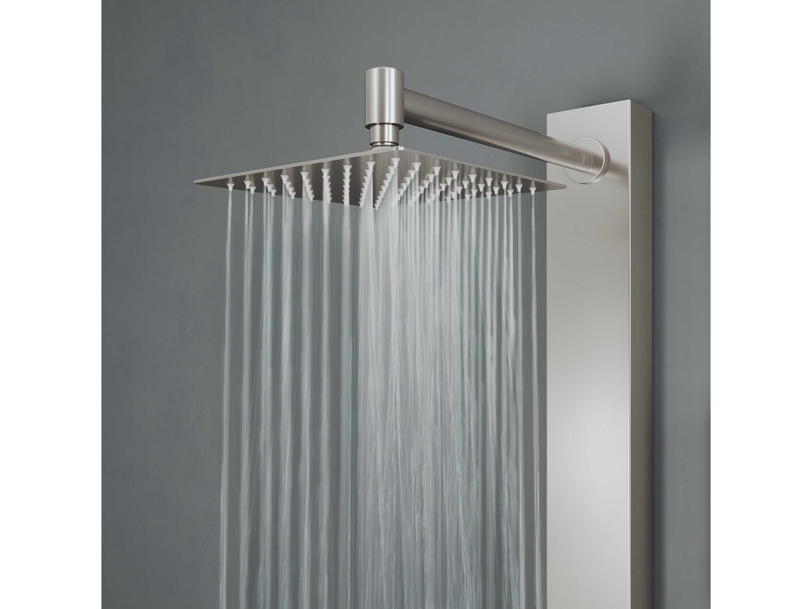 Vigo Orchid Stainless Steel Retro-Fit 2-Spray Massage Jet Shower Panel System