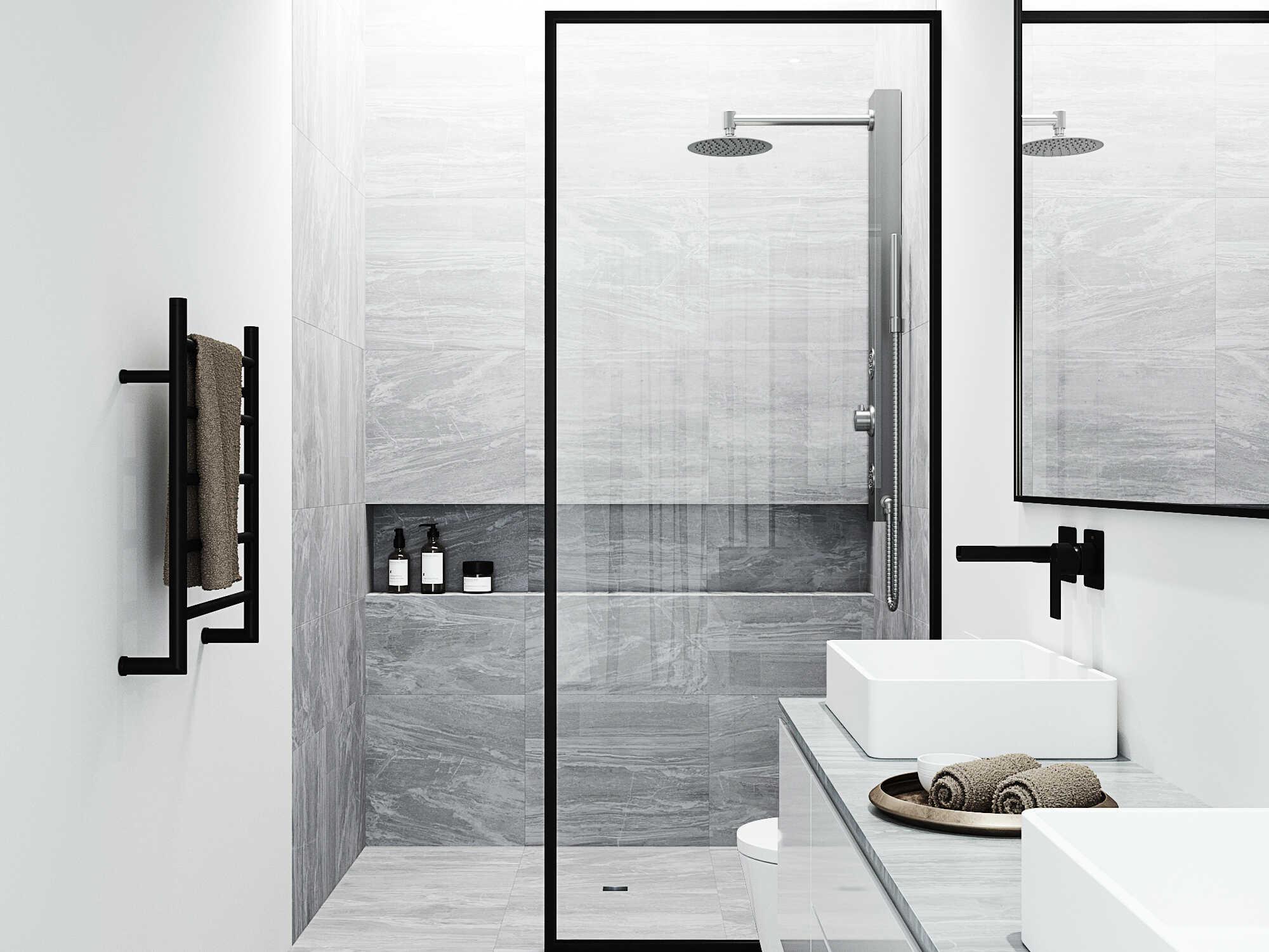 Vigo Gardenia Stainless Steel Retro-Fit 2-Spray Massage Jet Shower Panel System