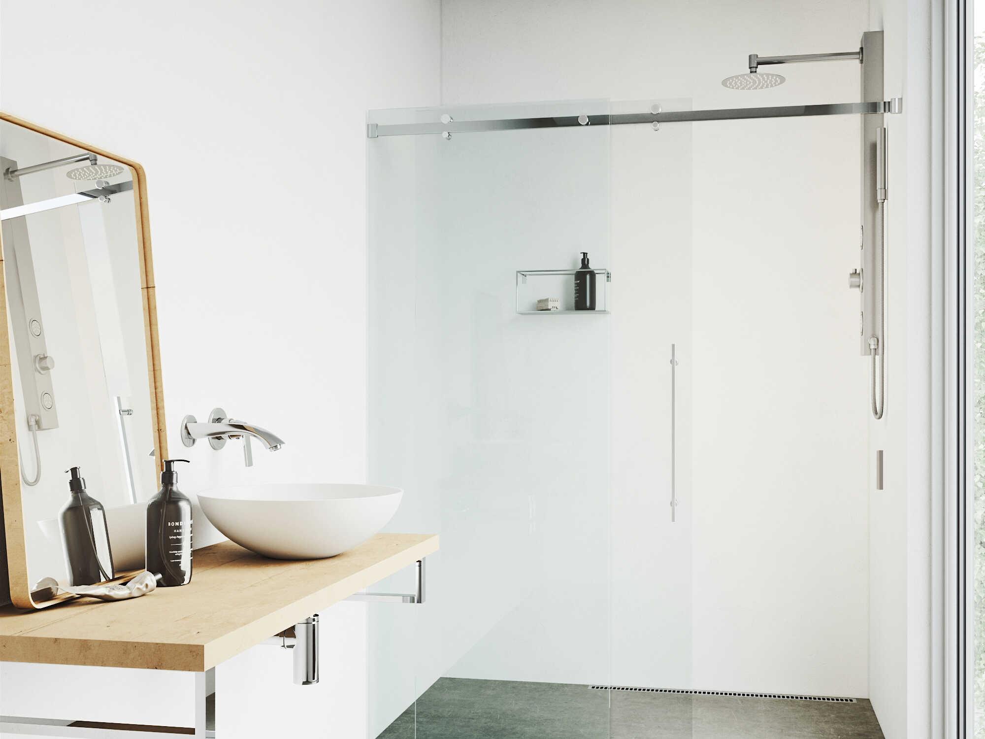 Vigo Gardenia Stainless Steel Retro-Fit 2-Spray Massage Jet Shower Panel System