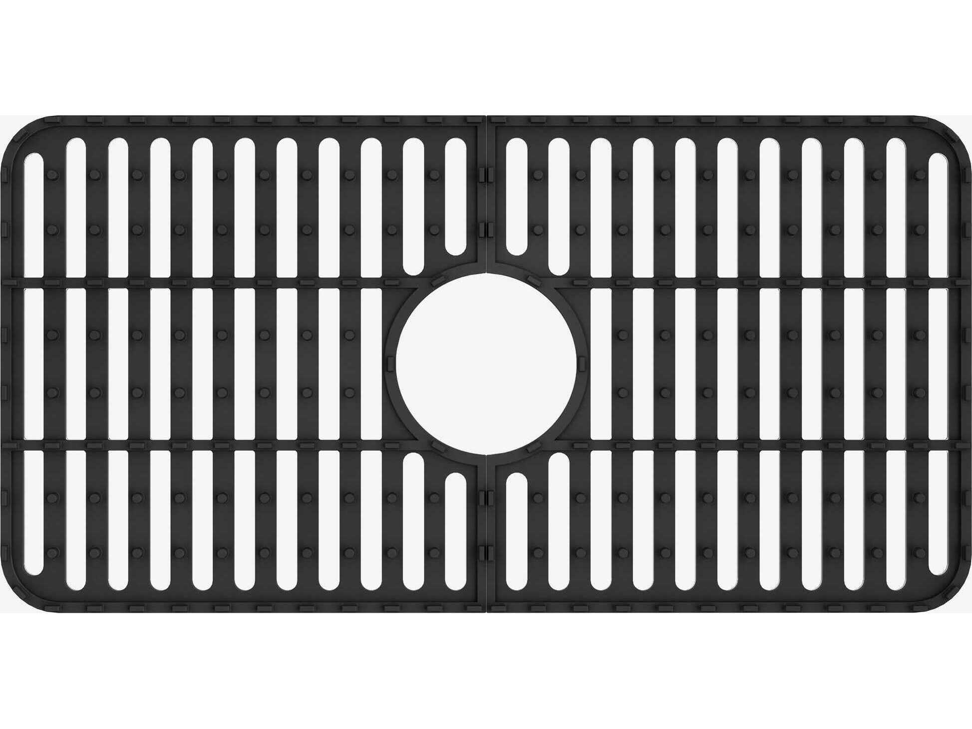 Vigo Matte Black Silicone Protective Bottom Grid For Single Basin Sink