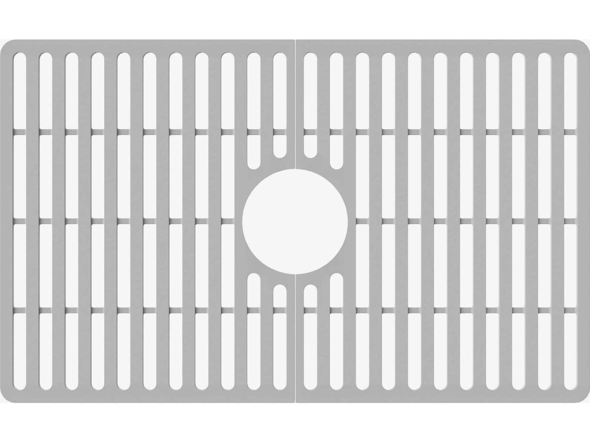 Vigo Gray Silicone Protective Bottom Grid For Single Basin Sink