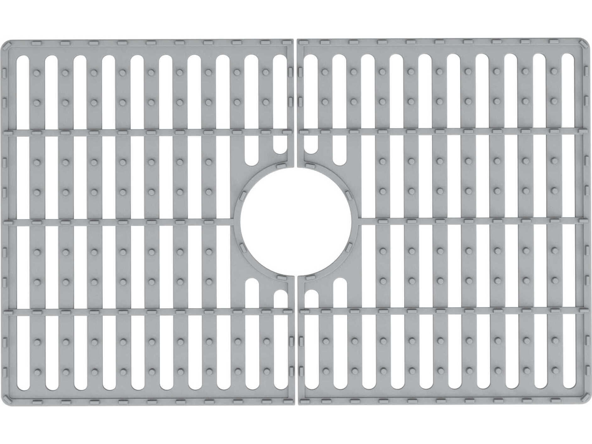 Vigo Gray Silicone Bottom Grid for Single Bowl Kitchen Sink