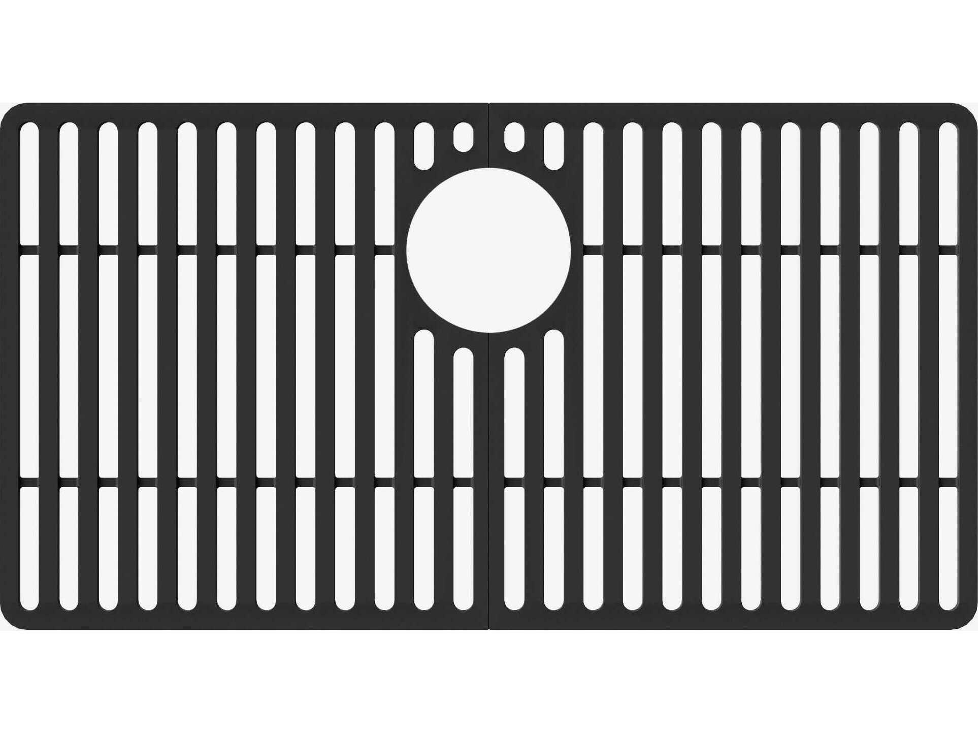 Vigo Matte Black Silicone Protective Bottom Grid For Single Basin Sink