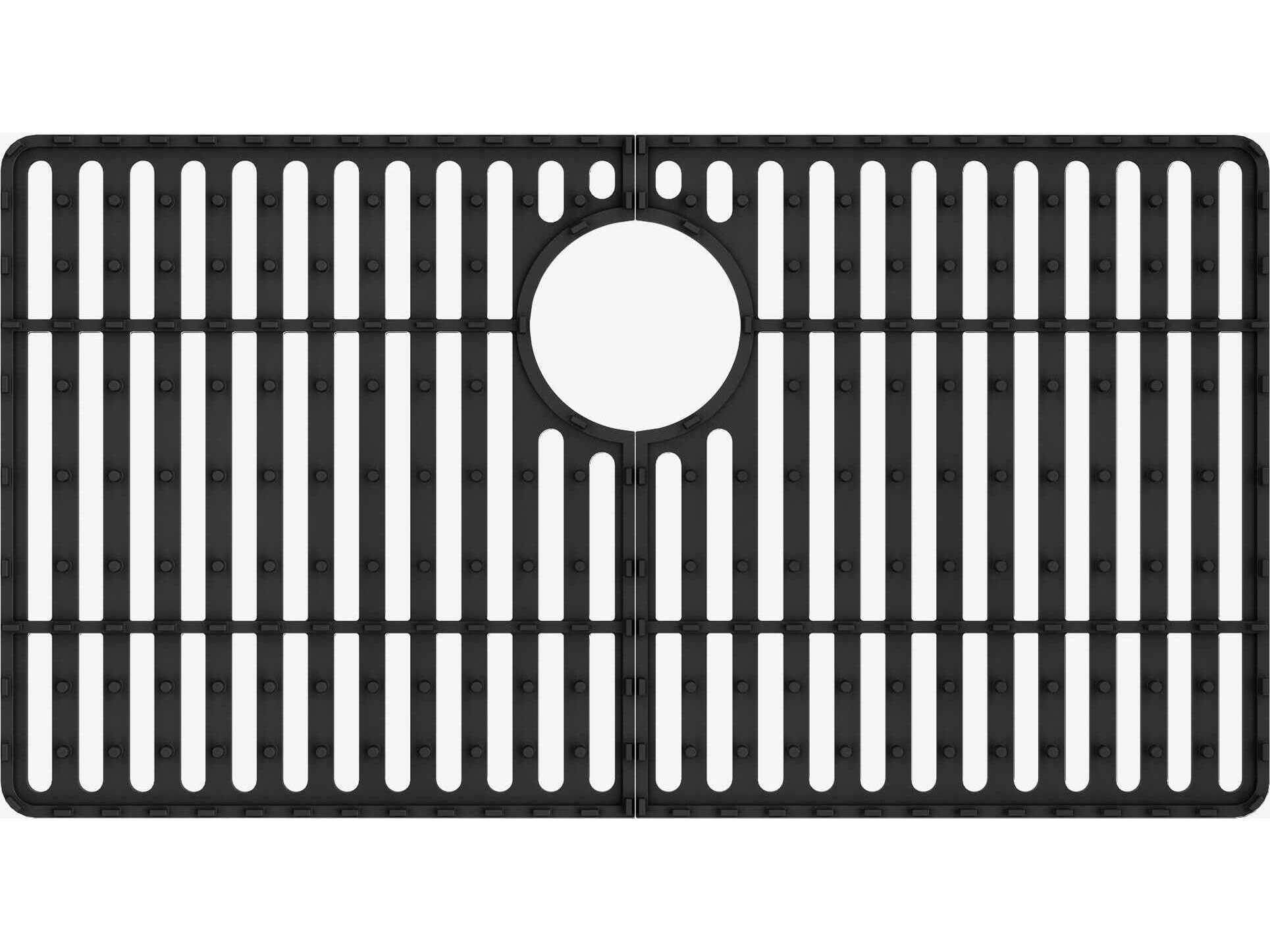 Vigo Matte Black Silicone Protective Bottom Grid For Single Basin Sink