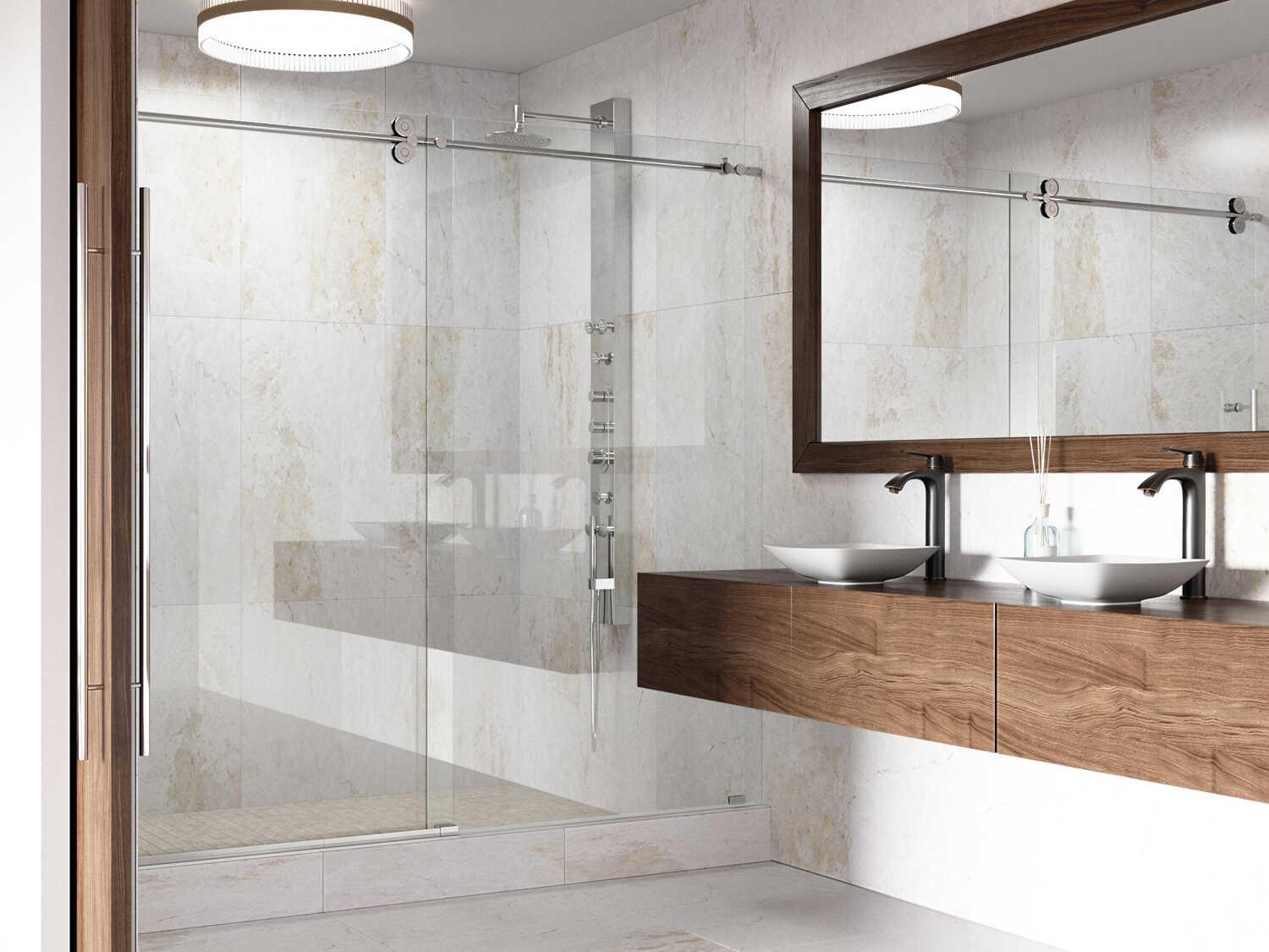 Vigo Hyacinth Matte White 14" Square Vessel Bathroom Sink with Antique Rubbed Bronze 1-Lever Linus Faucet and Drain