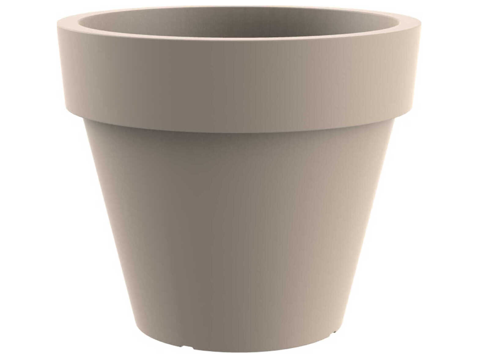 Vondom Outdoor Studio Vondom - Planter - 78.75"Dia. - Basic - Cream