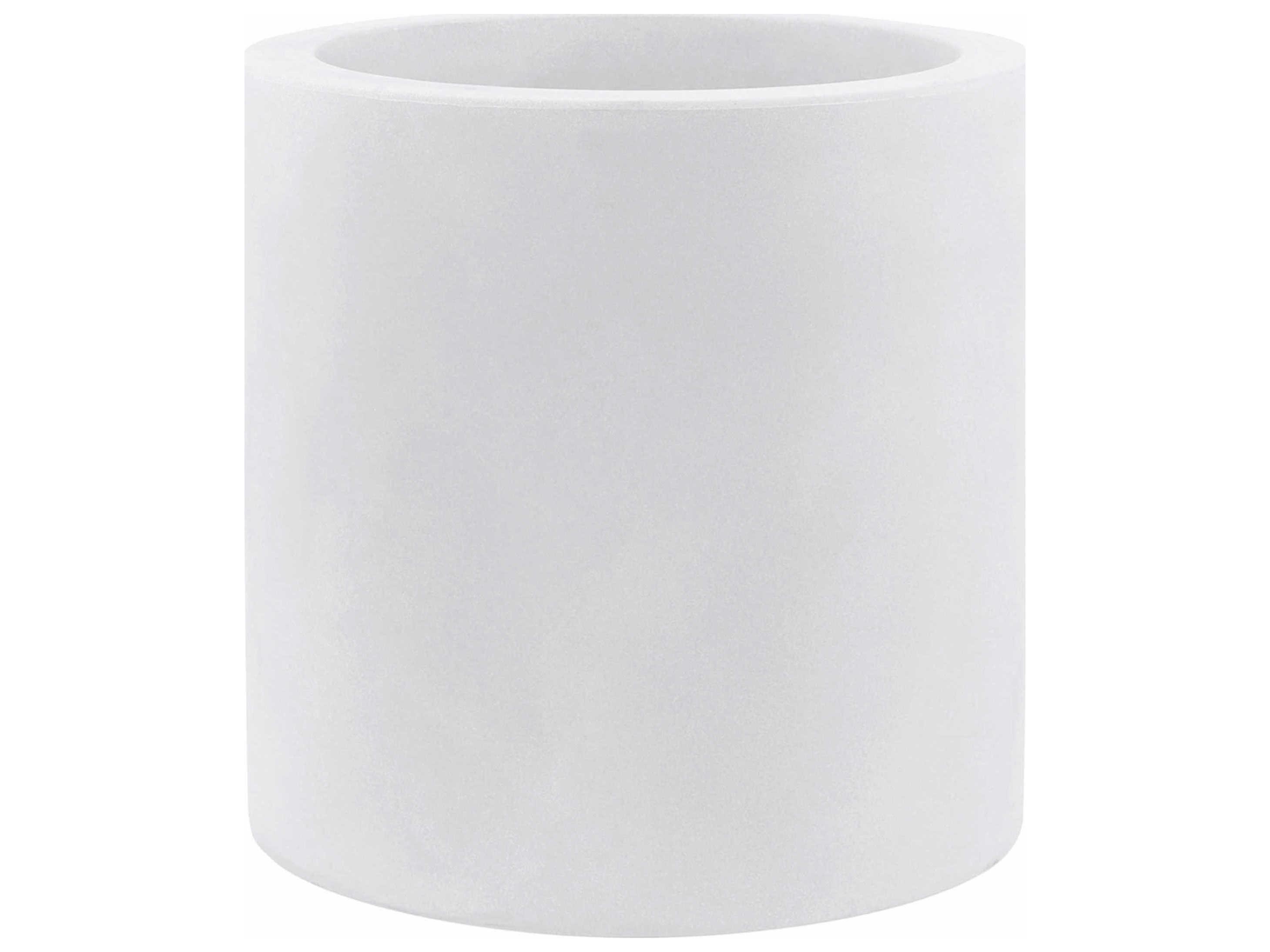 Vondom Outdoor Studio White Matte 16'' High Planter