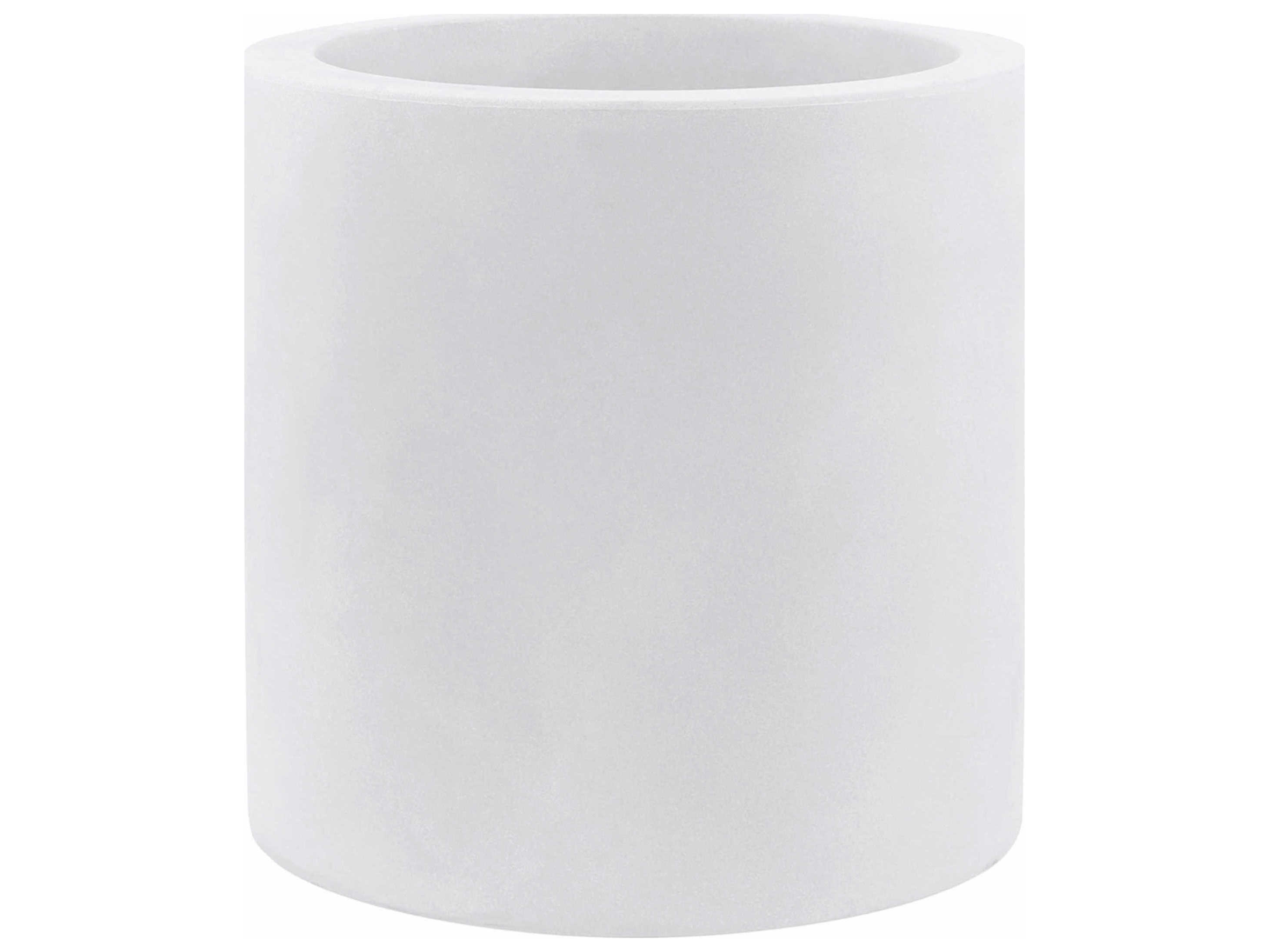 Vondom Outdoor Studio White Matte 24'' High Planter