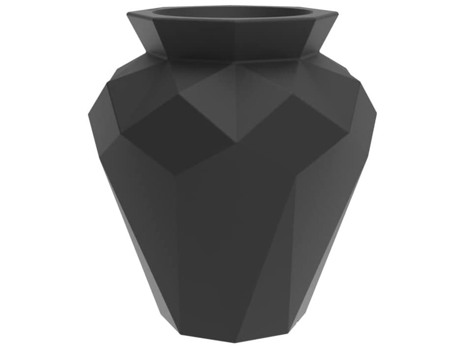 Vondom Outdoor Origami Black Planter