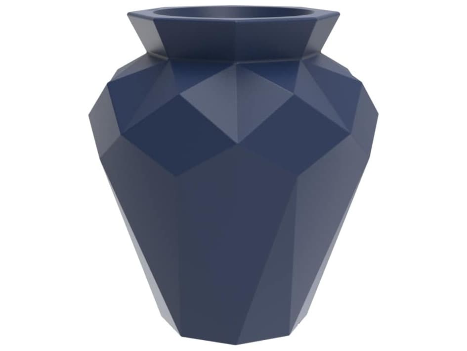 Vondom Outdoor Origami Blue Planter