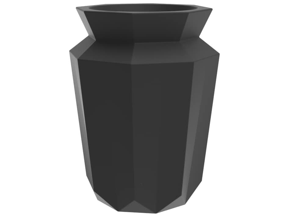 Vondom Outdoor Origami Black Planter