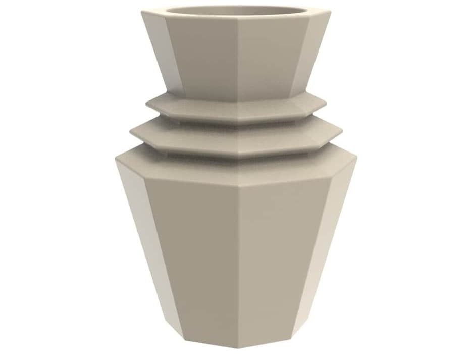 Vondom Outdoor Origami Cream Planter